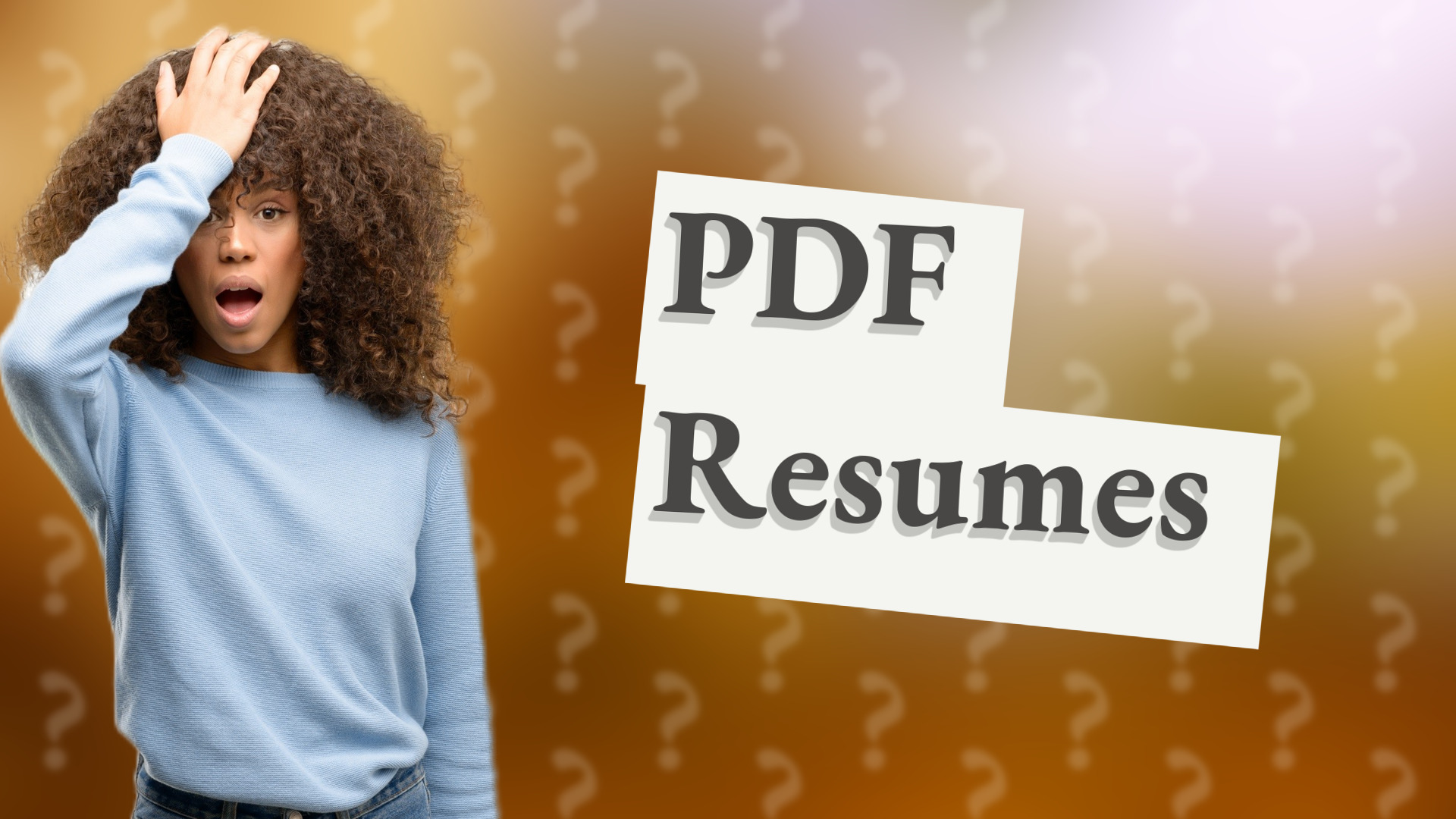 PDF Resumes