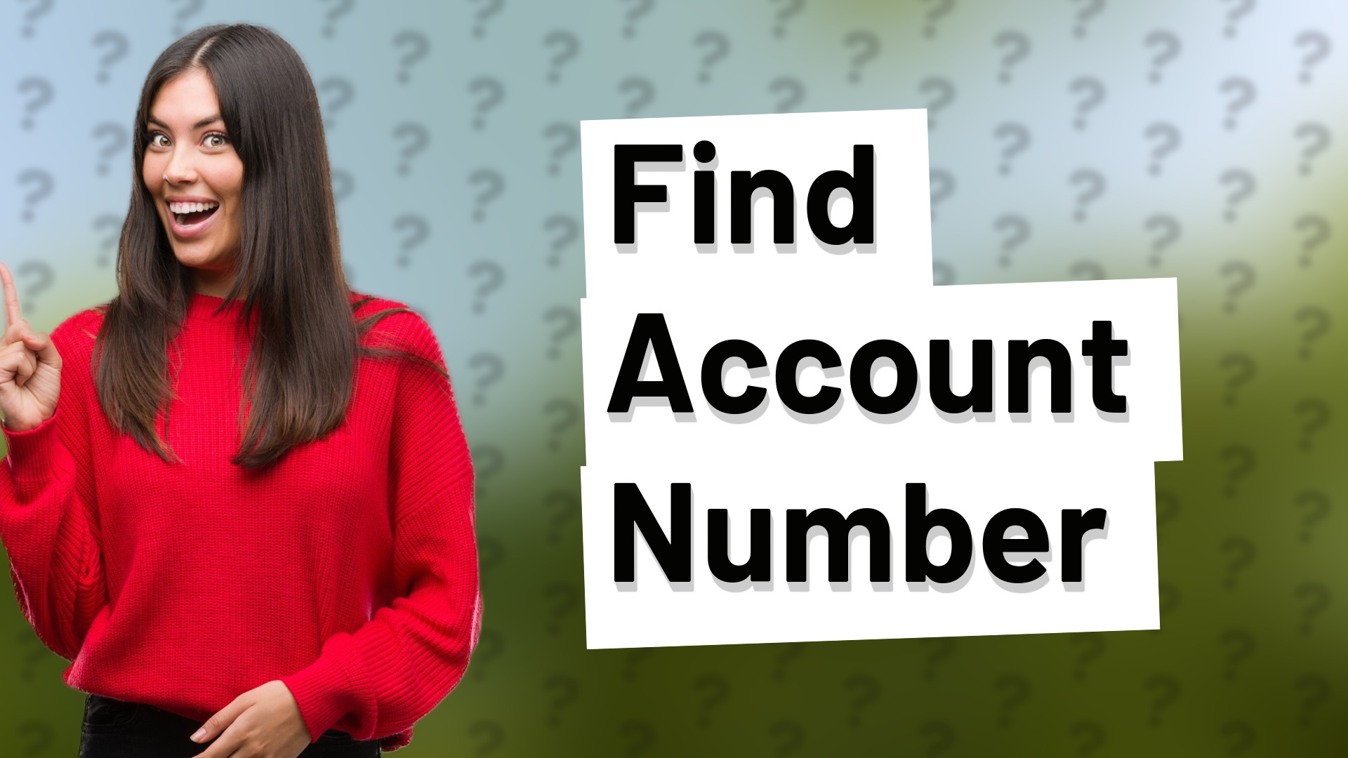 Find Account Number
