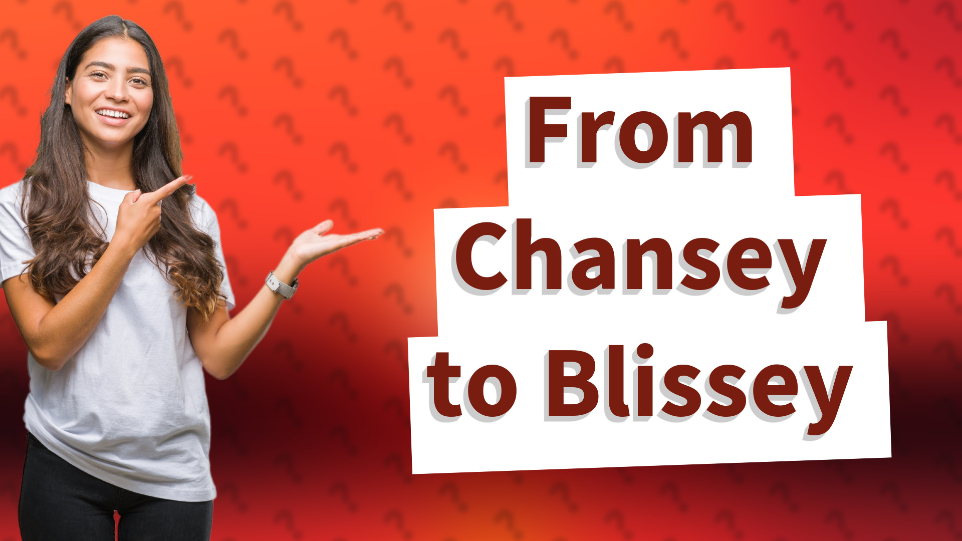 From Chansey to Blissey