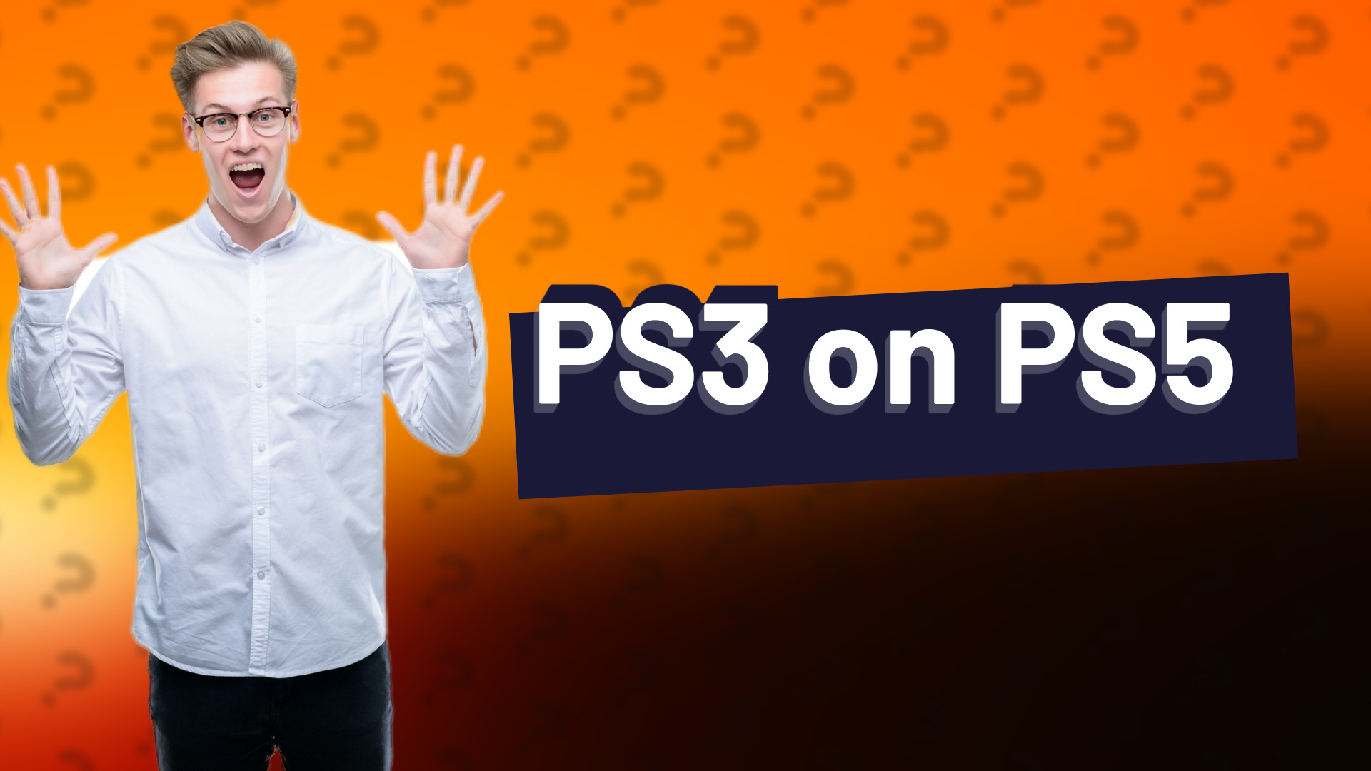 PS3 on PS5