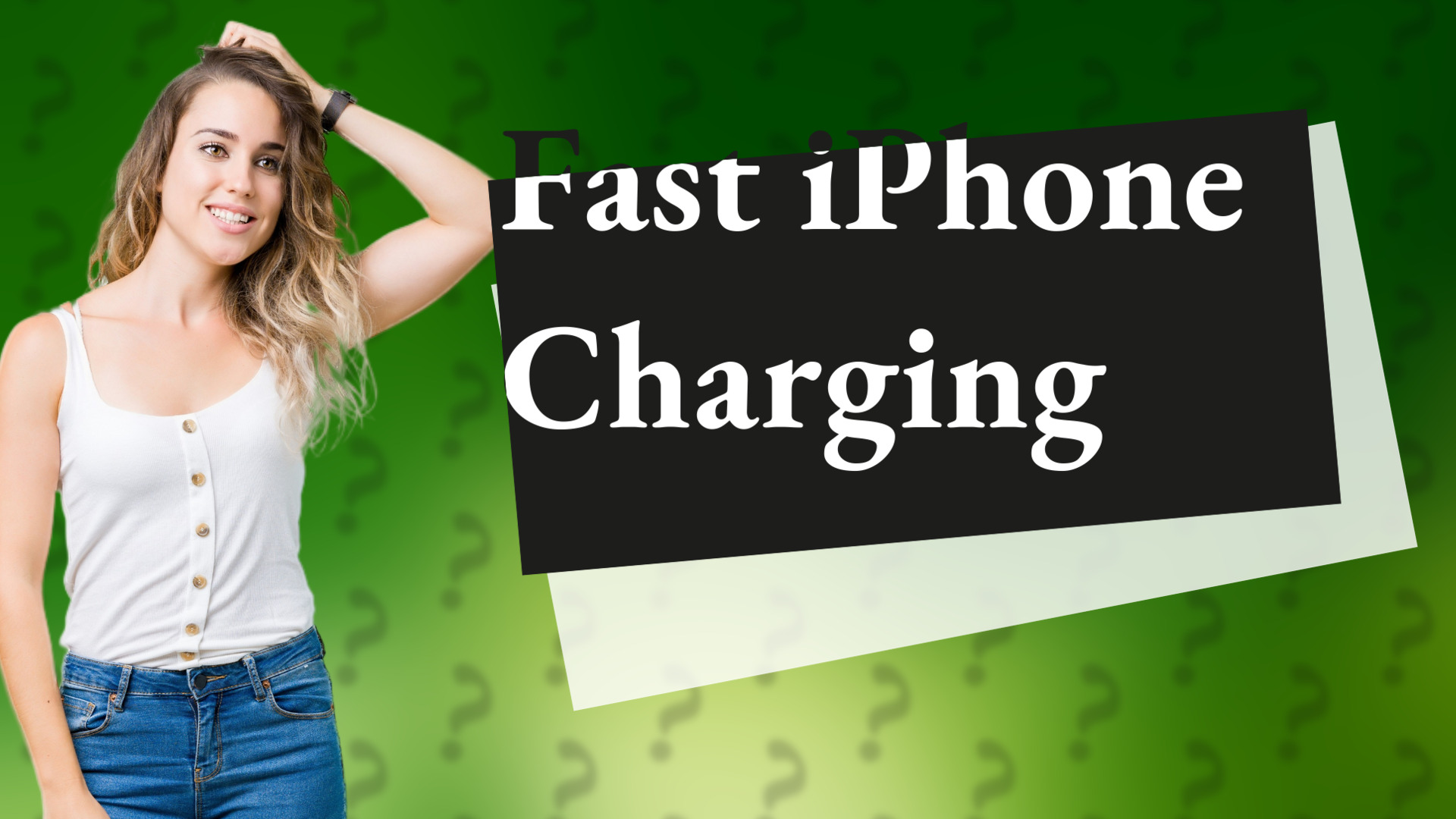 Fast iPhone Charging