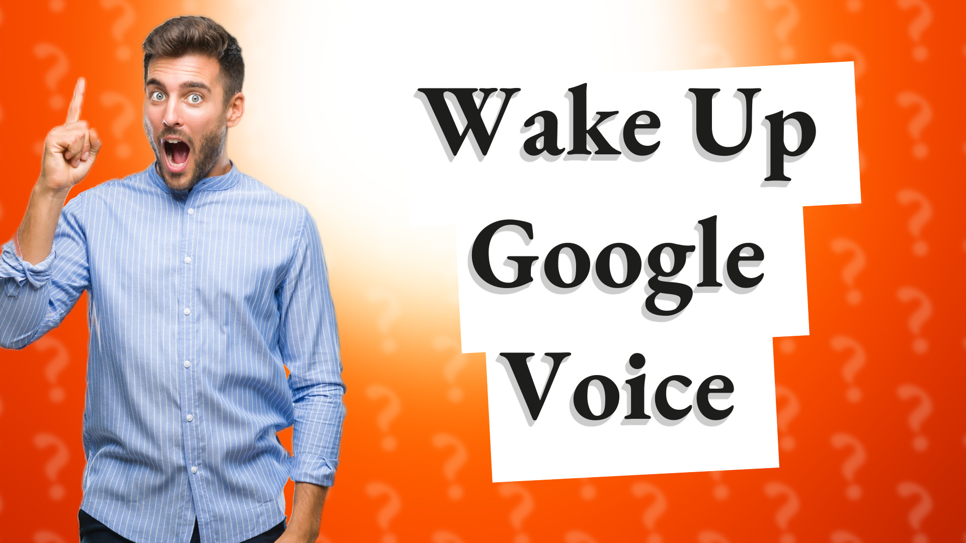 Wake Up Google Voice