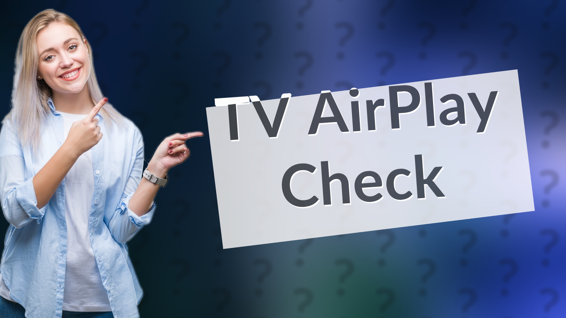 TV AirPlay Check