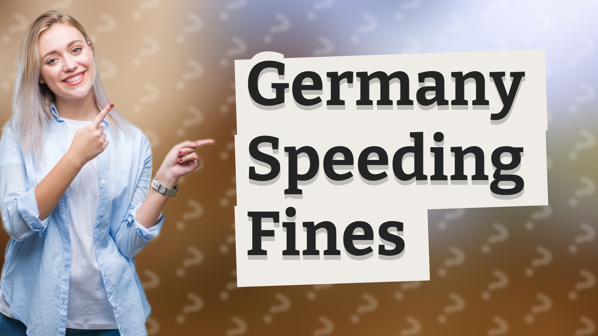 Germany Speeding Fines