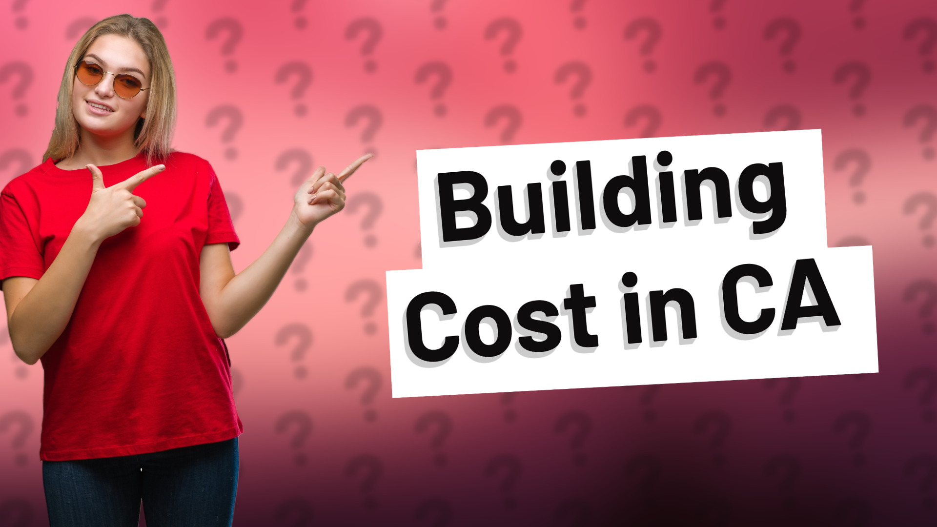 Building Cost in CA