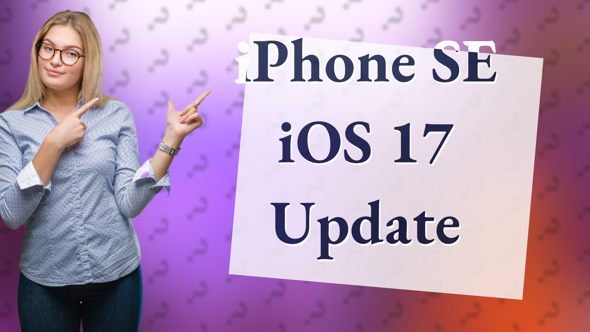 iPhone SE iOS 17 Update