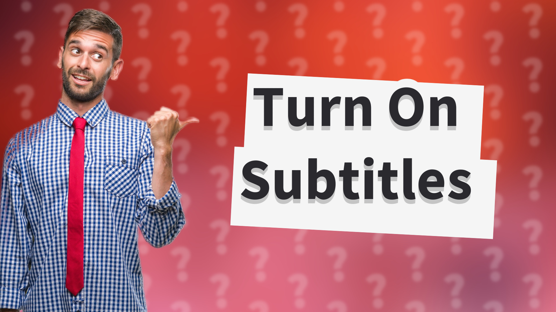 Turn On Subtitles