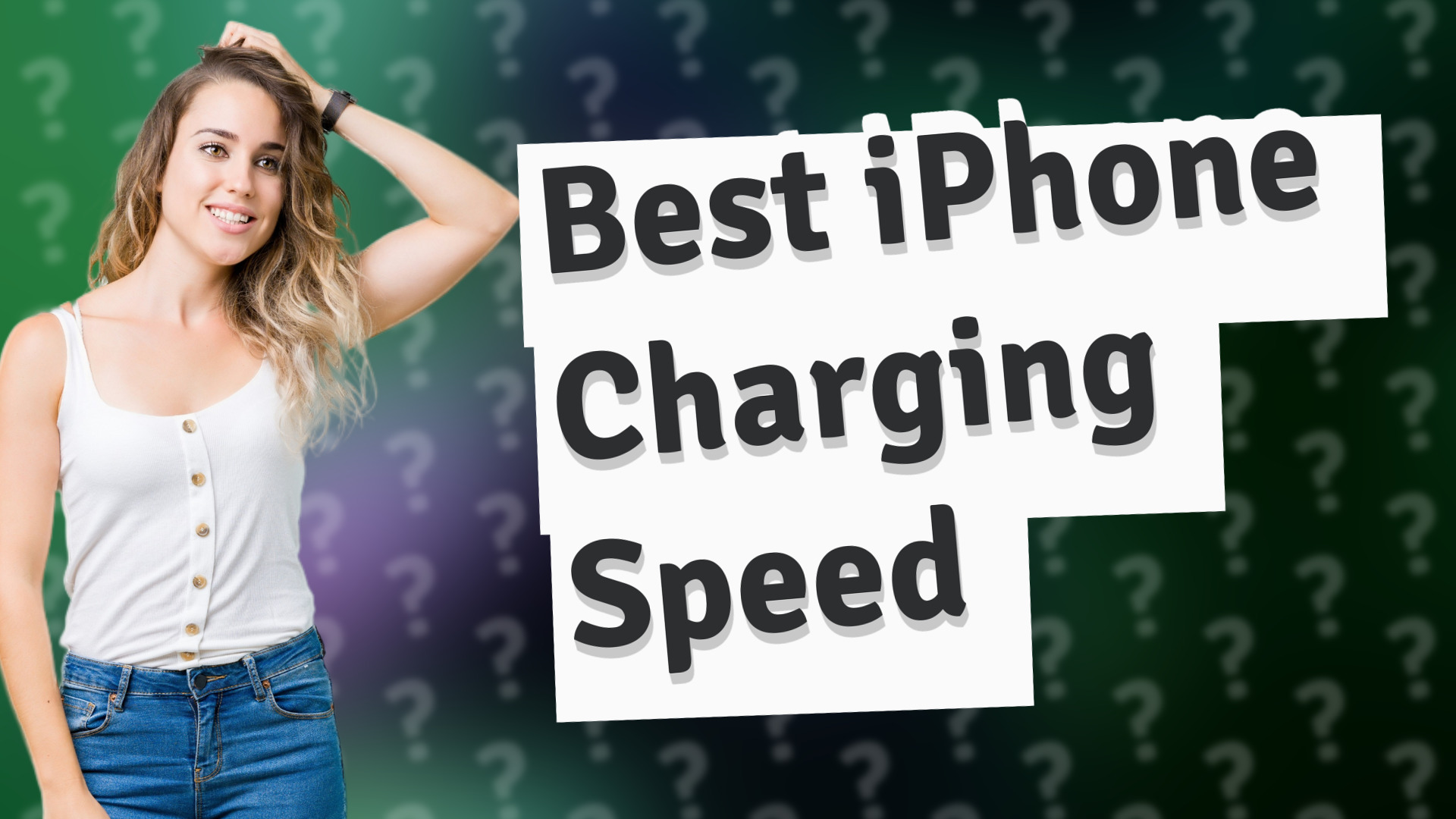 Best iPhone Charging Speed