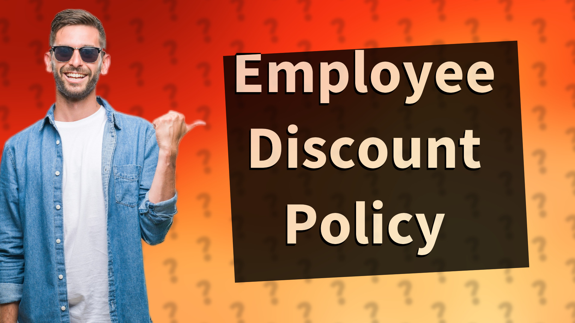 Employee Discount Policy