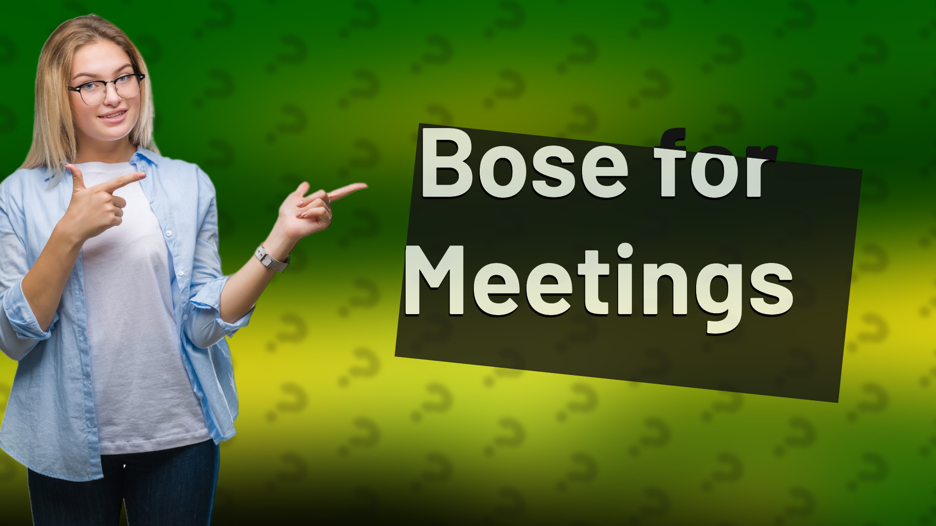 Bose for Meetings