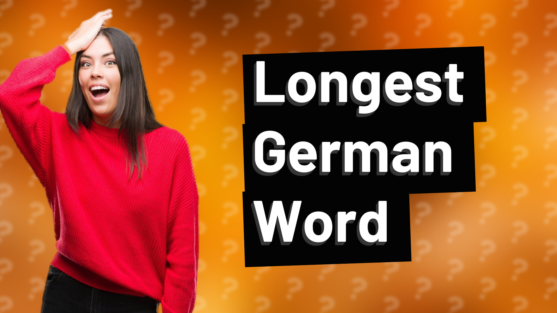 Longest German Word