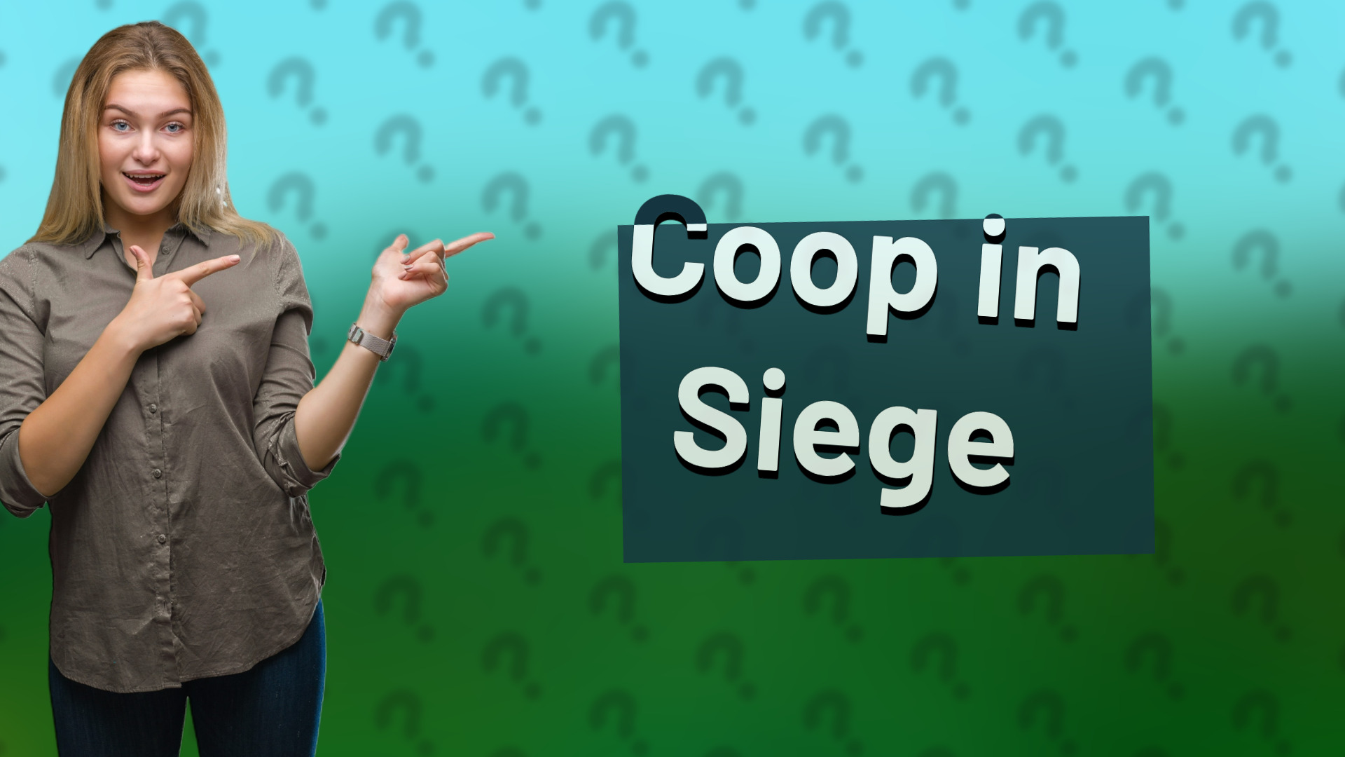 Coop in Siege