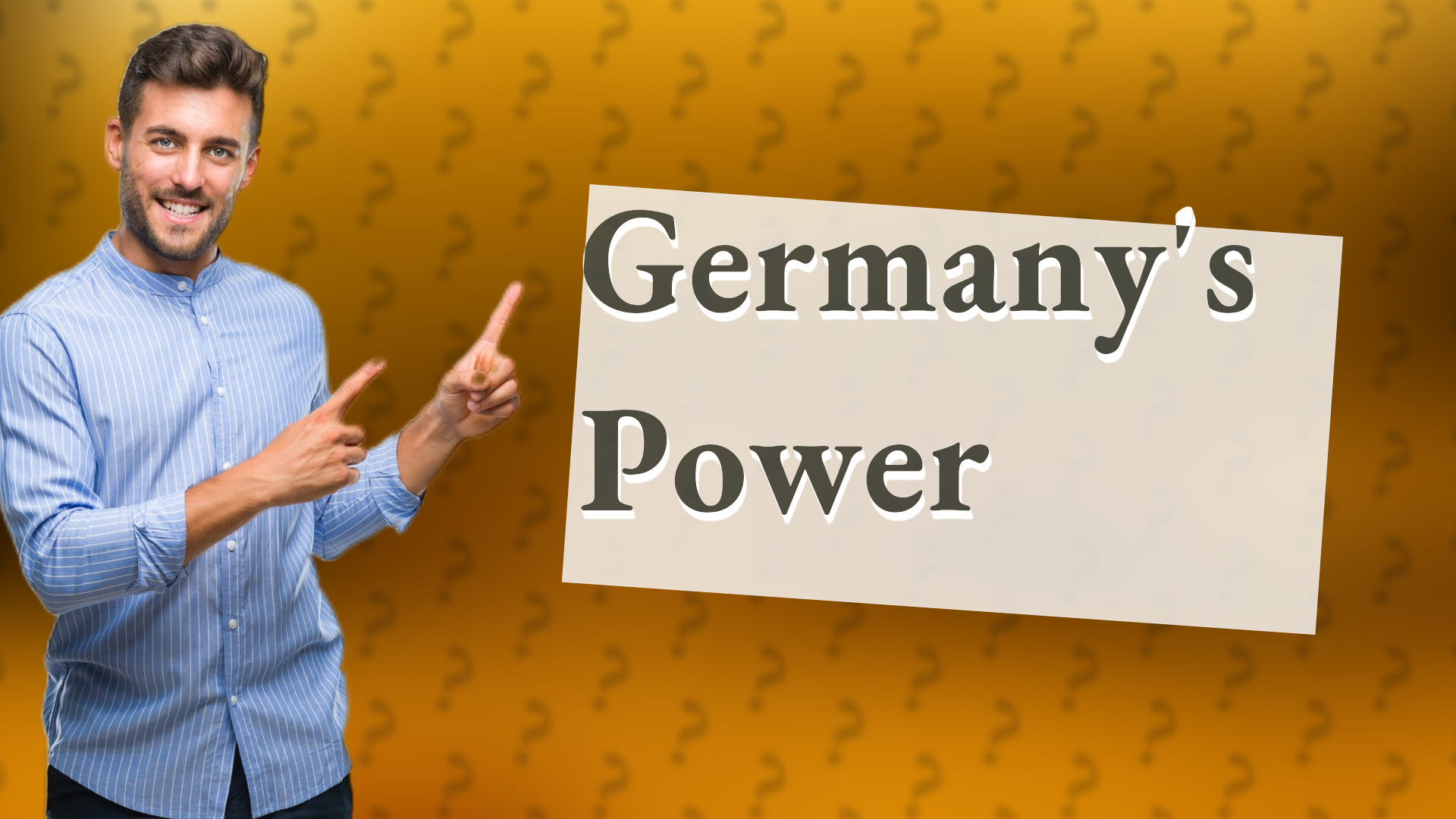 Germany's Power