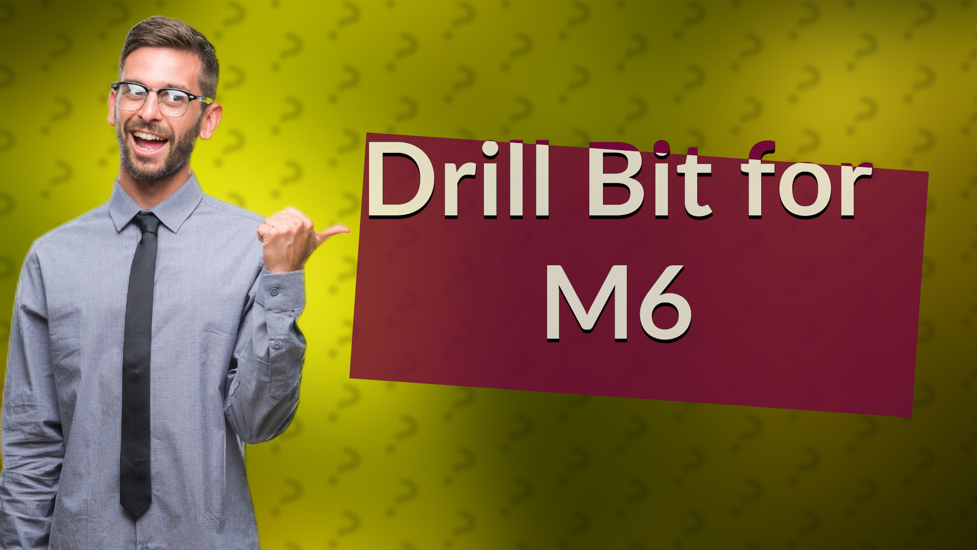 Drill Bit for M6