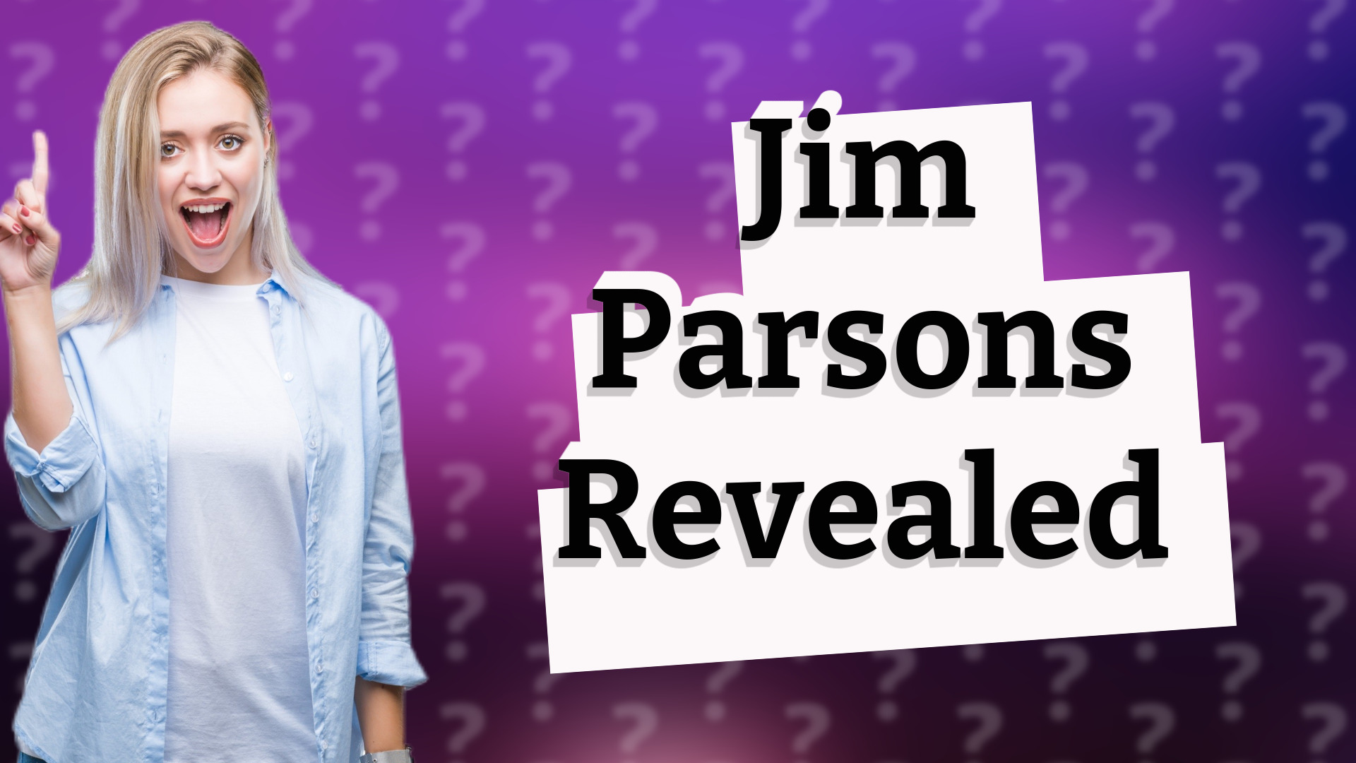 Jim Parsons Revealed