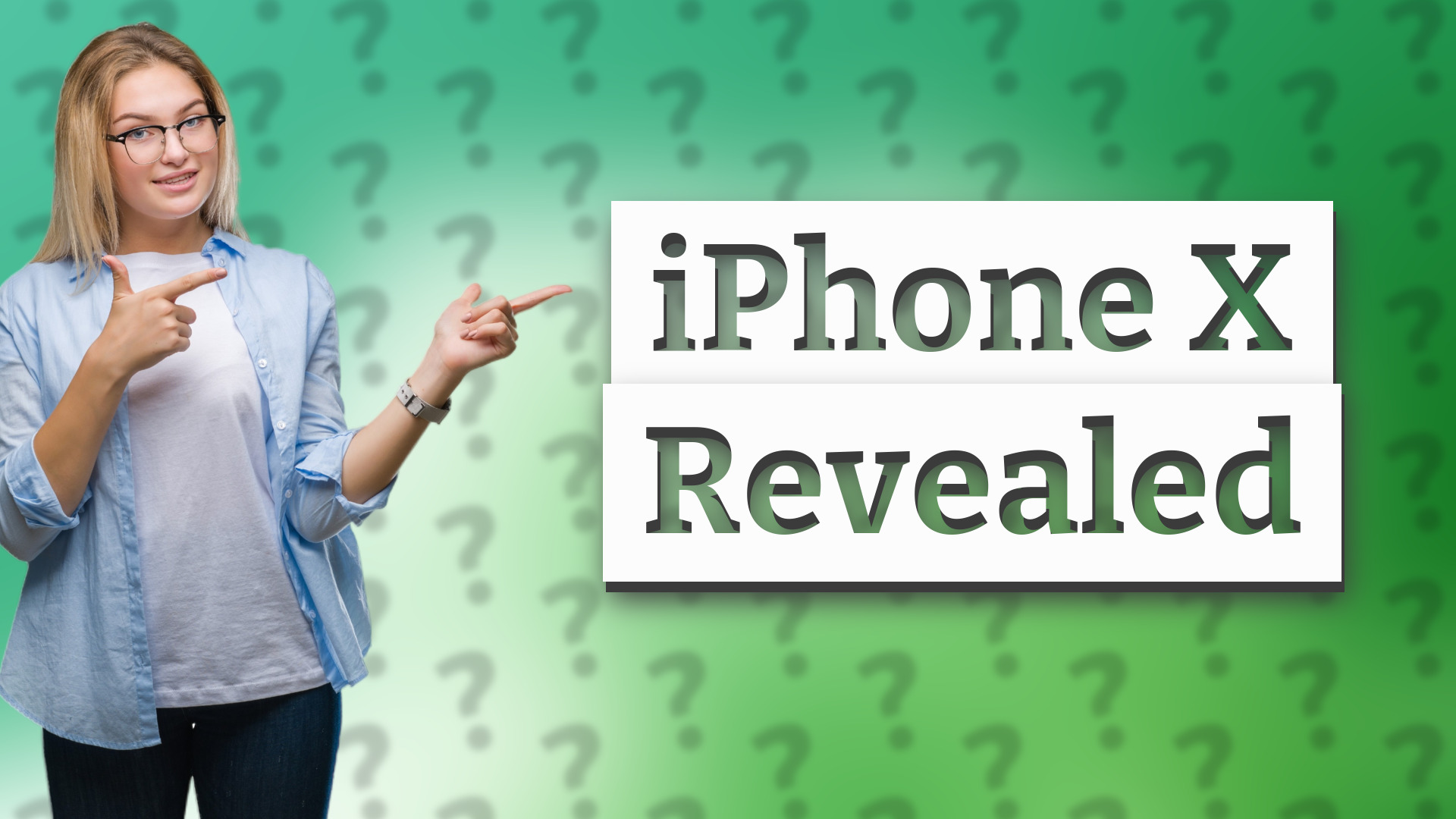 iPhone X Revealed