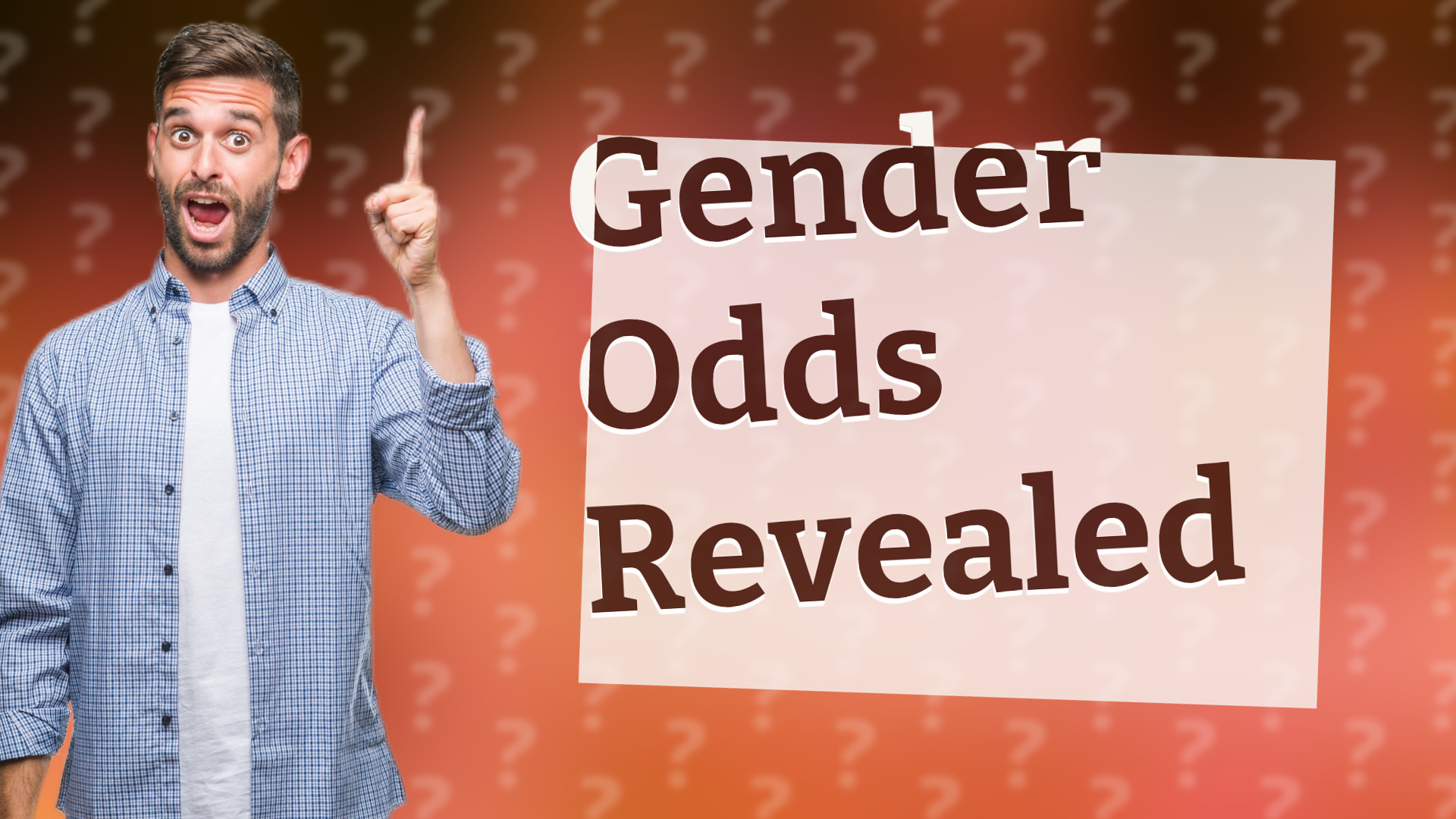 Gender Odds Revealed