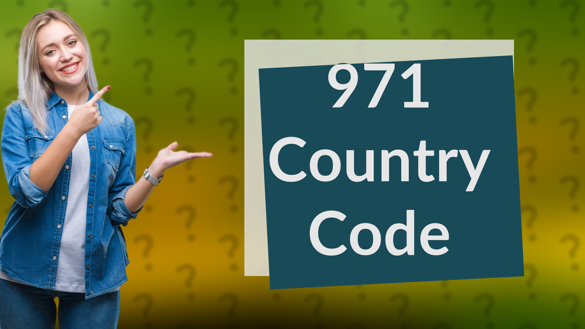 971 Country Code