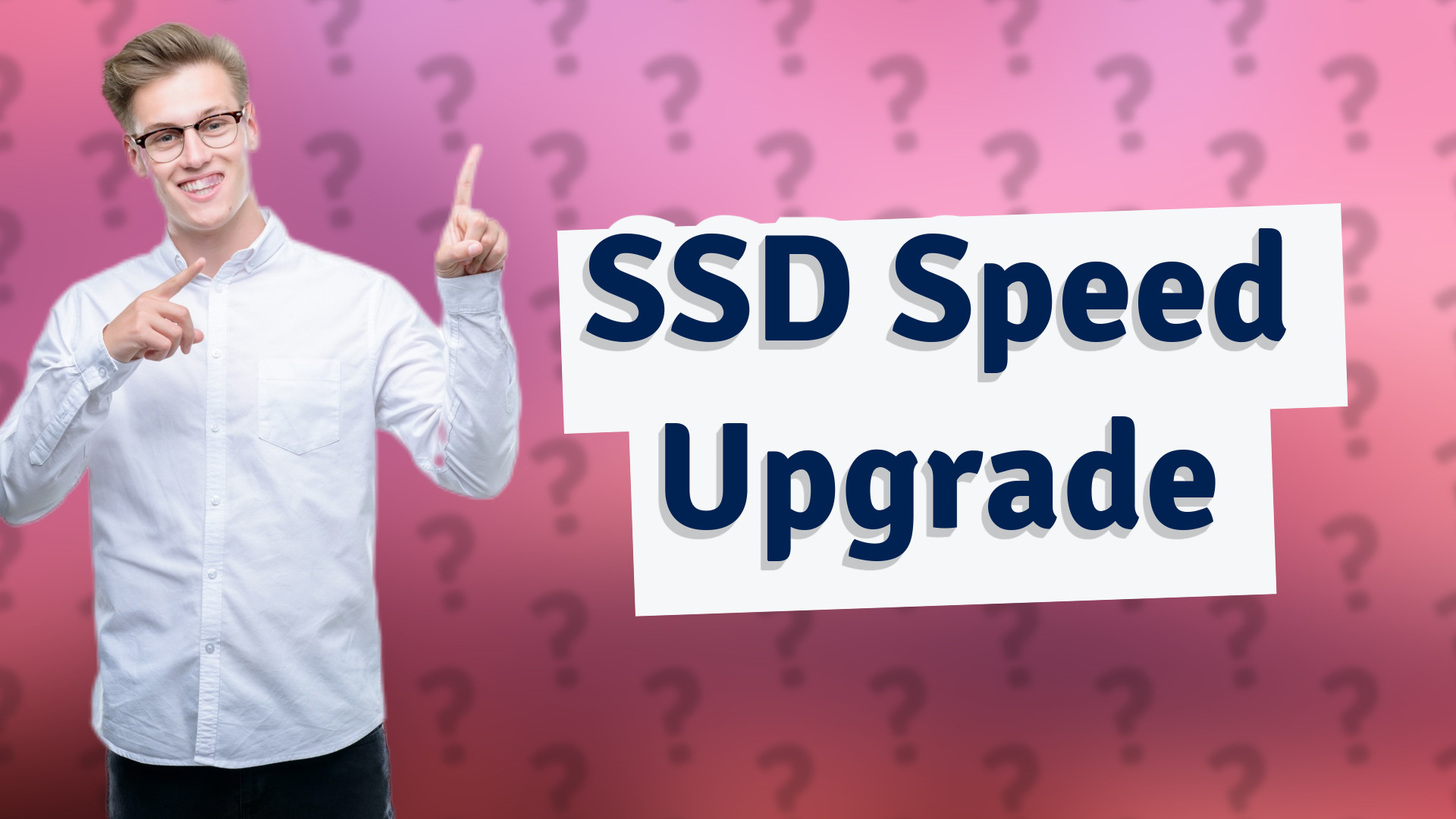 SSD Speed Upgrade