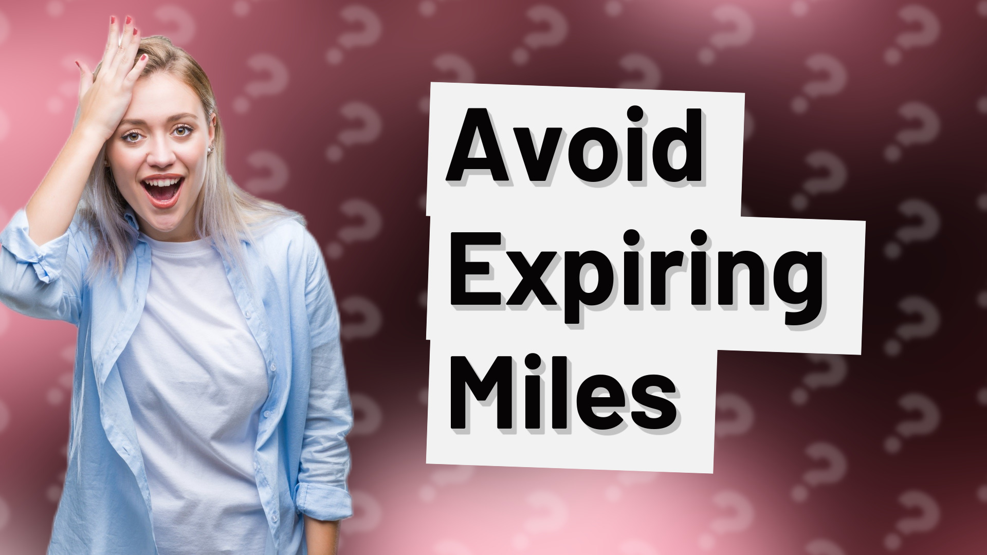 Avoid Expiring Miles