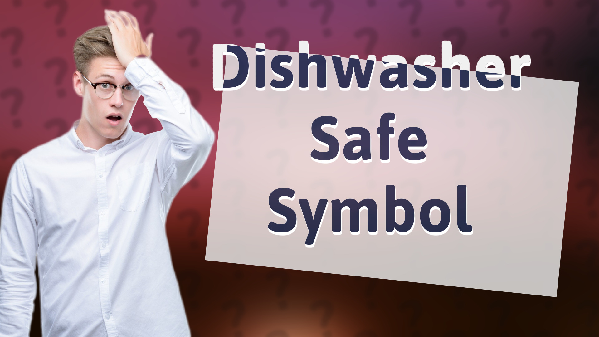Dishwasher Safe Symbol