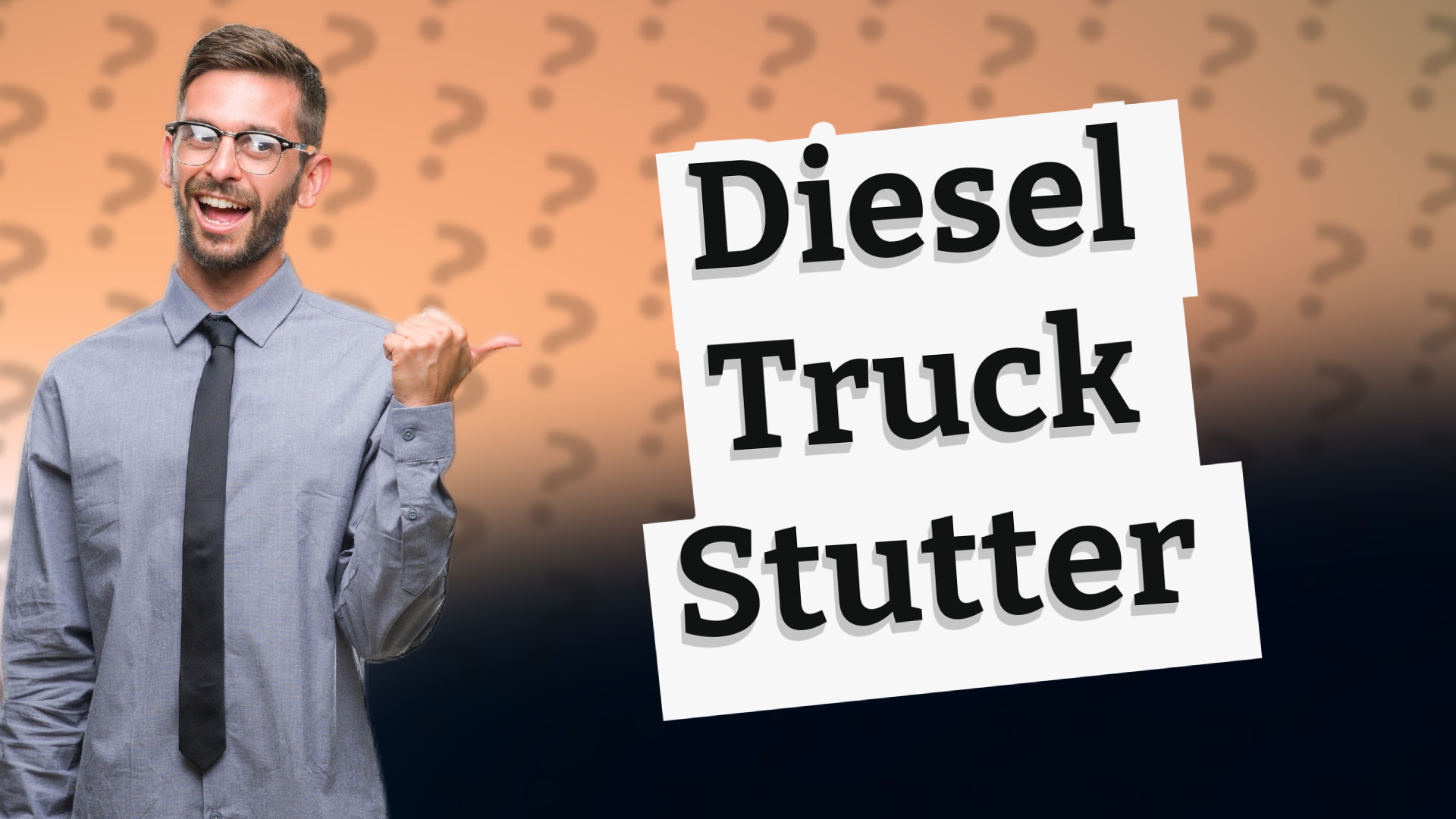 Diesel Truck Stutter
