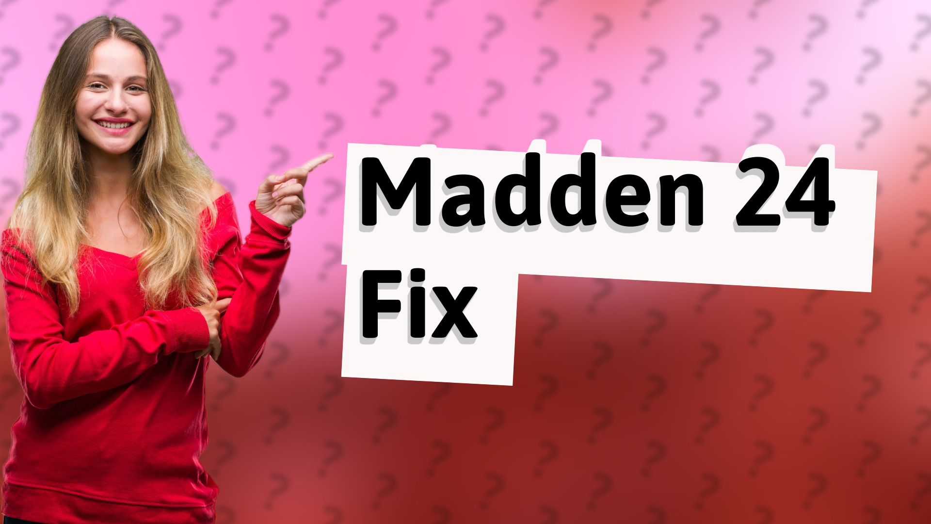 Madden 24 Fix