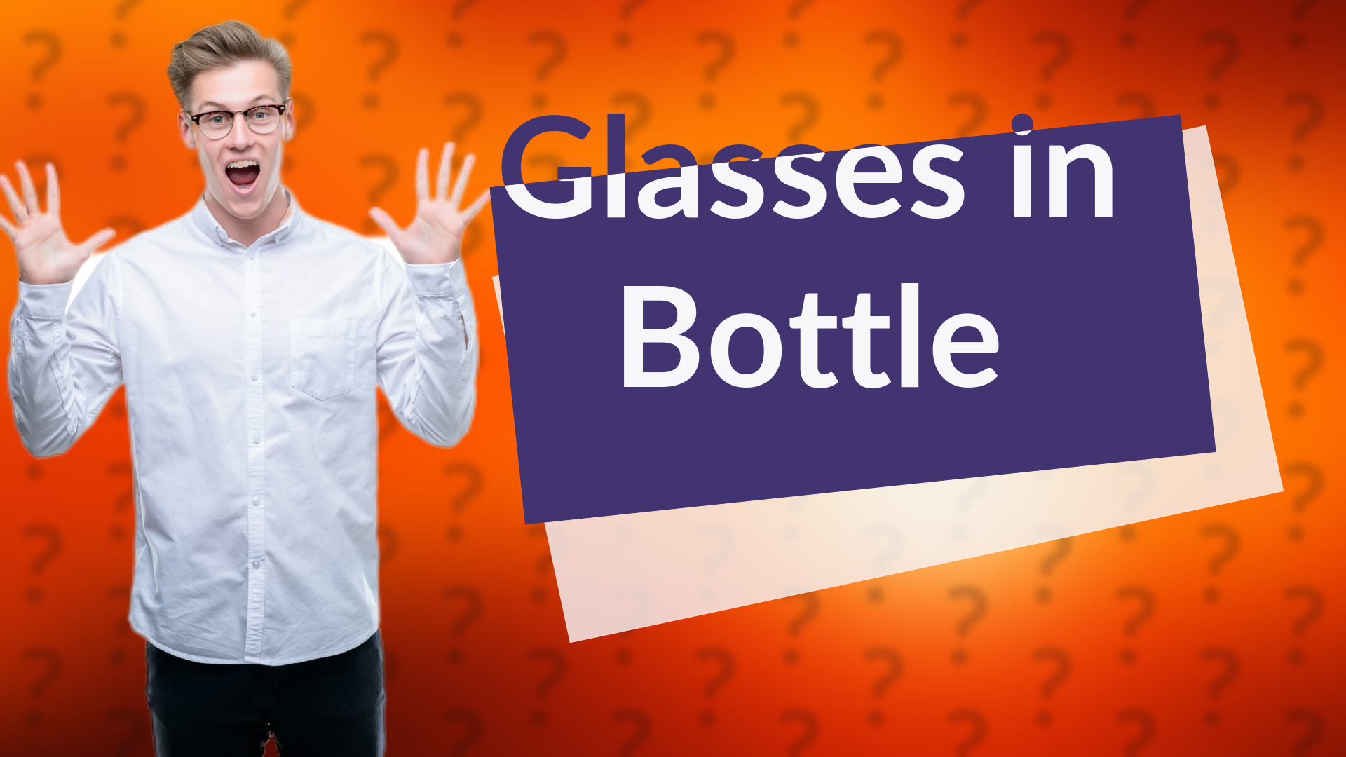 Glasses in Bottle