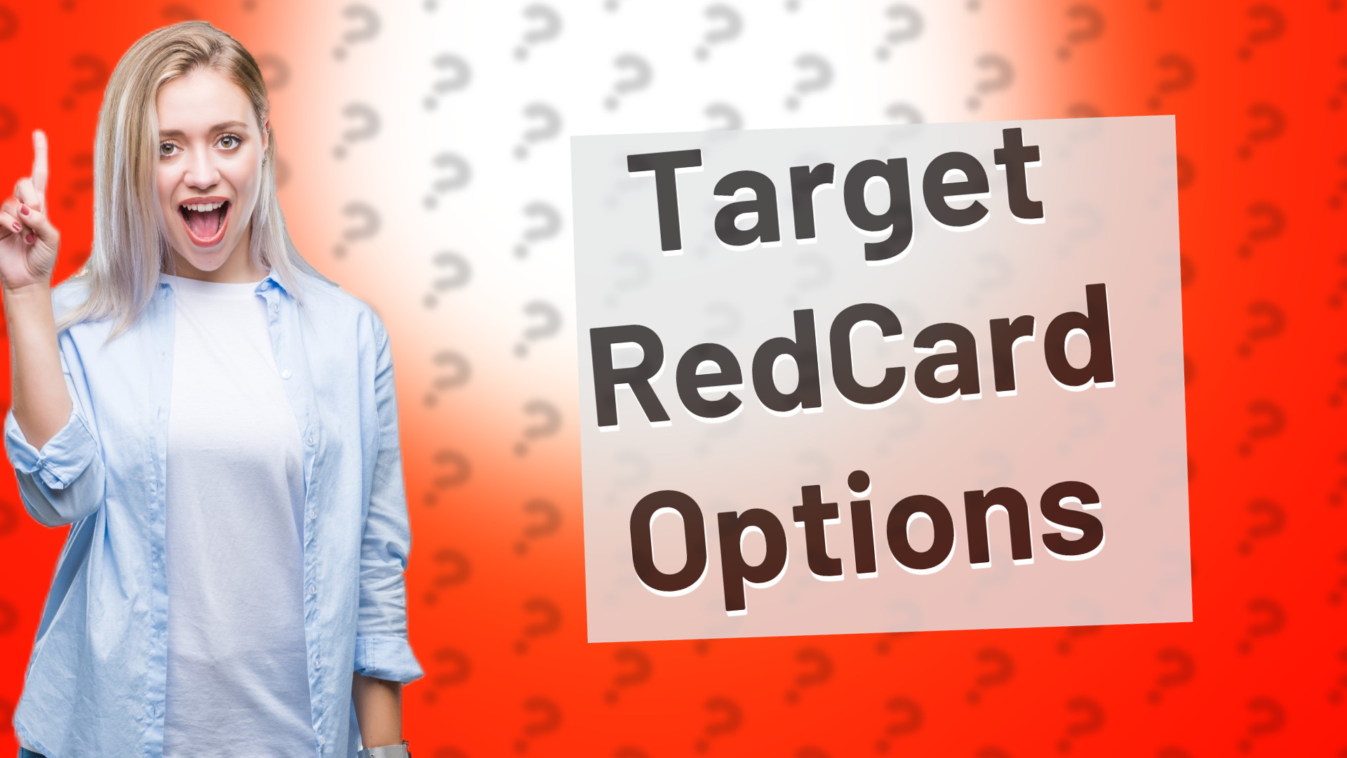 Target RedCard Options