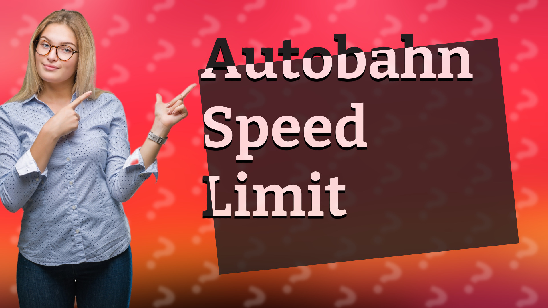 Autobahn Speed Limit