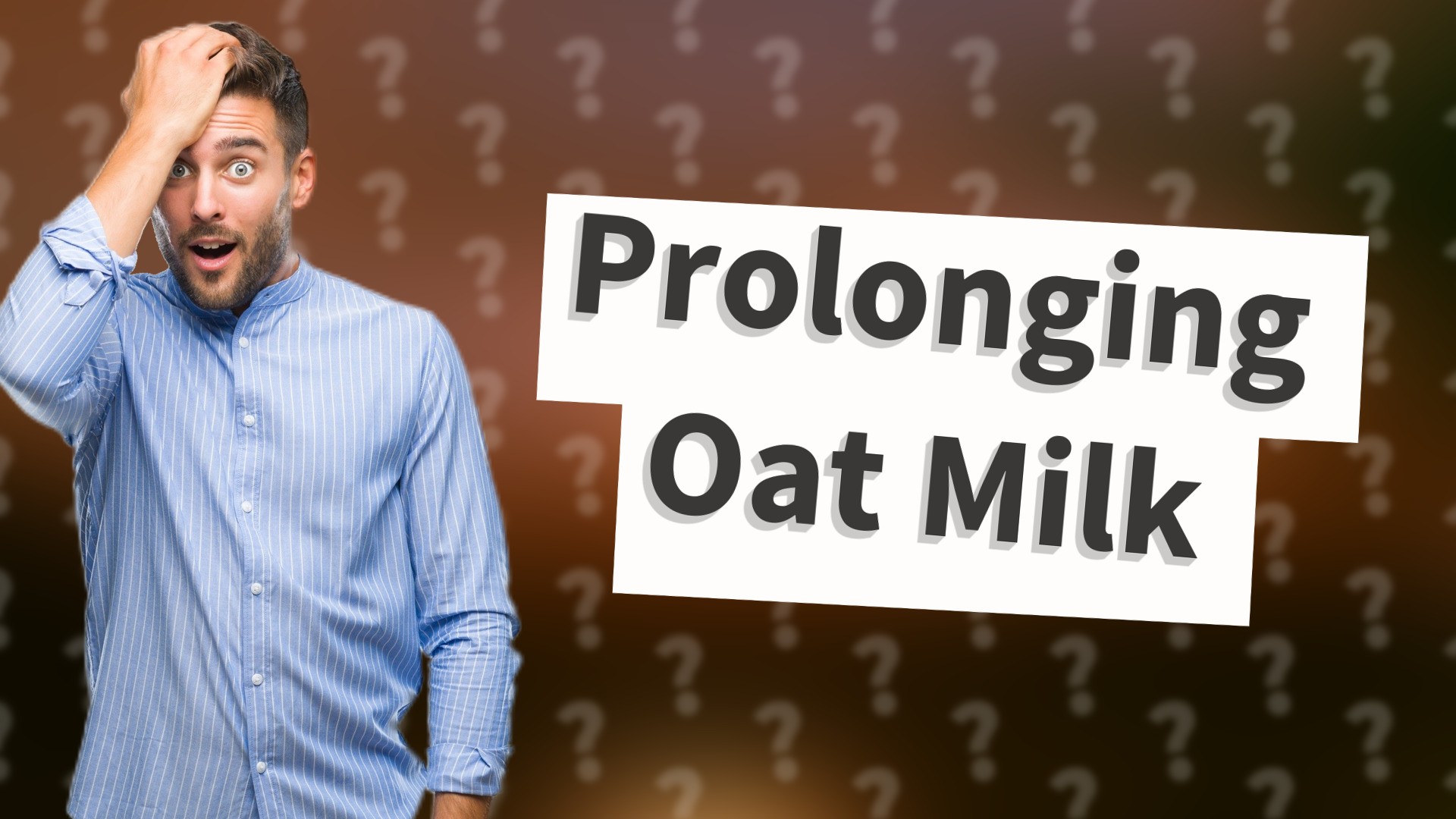 Prolonging Oat Milk