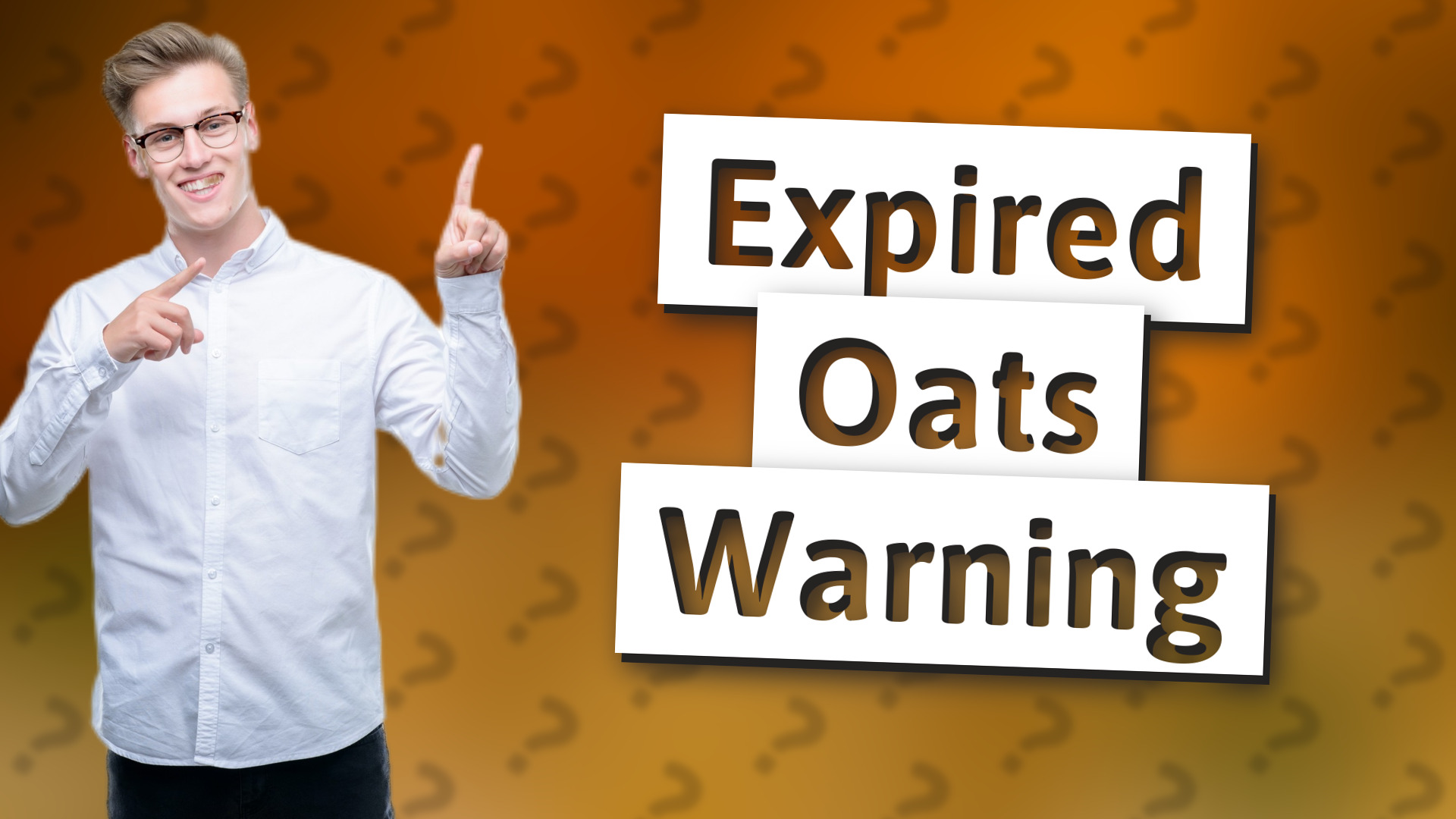 Expired Oats Warning