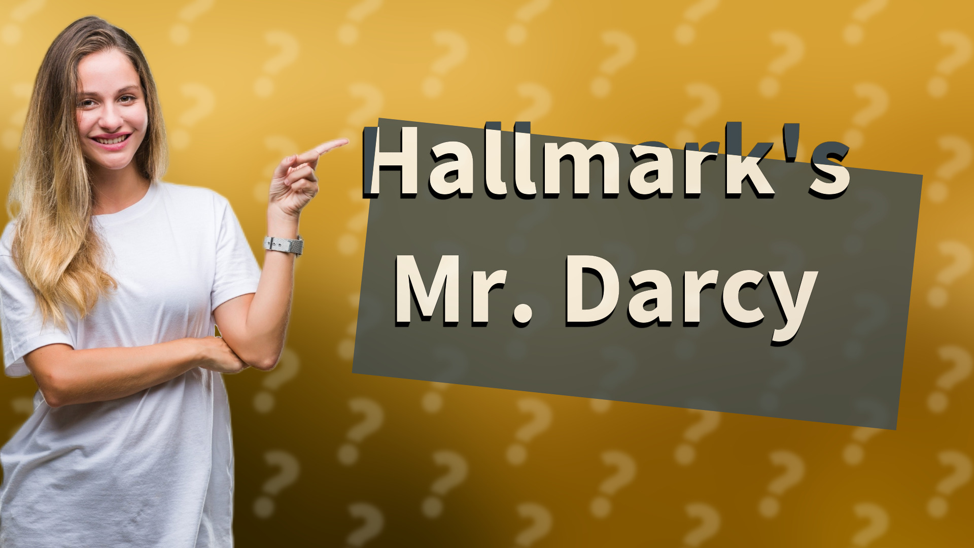 Hallmark's Mr. Darcy