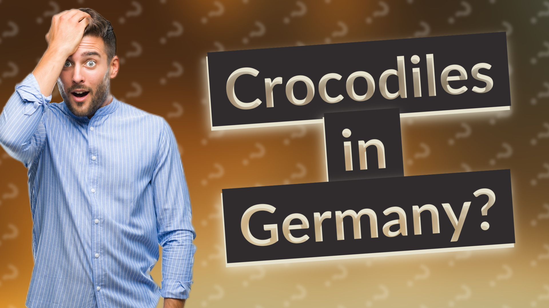 Crocodiles in Germany?