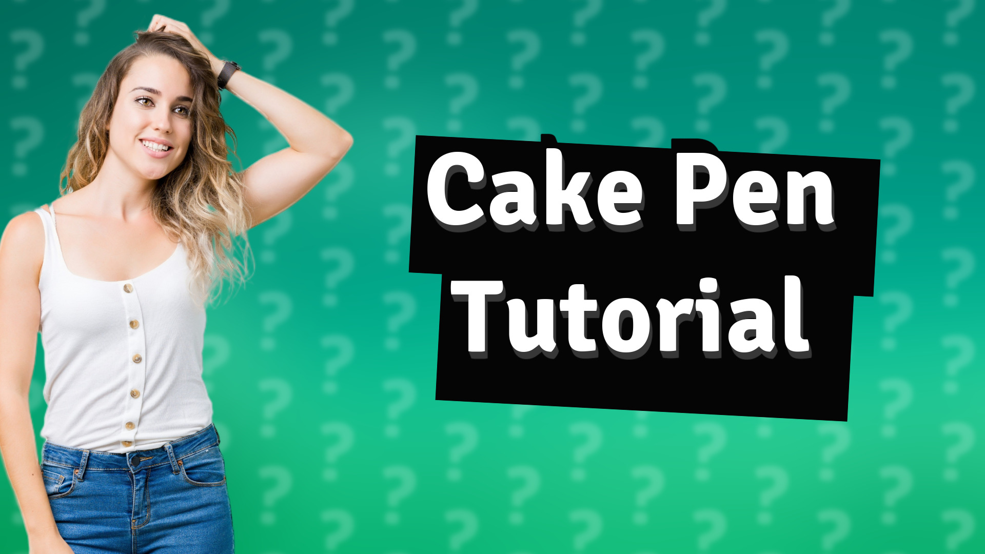 Cake Pen Tutorial