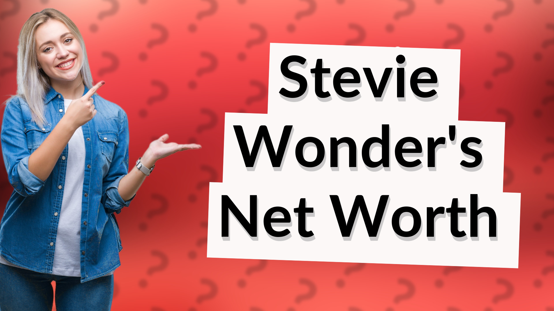 Stevie Wonder's Net Worth