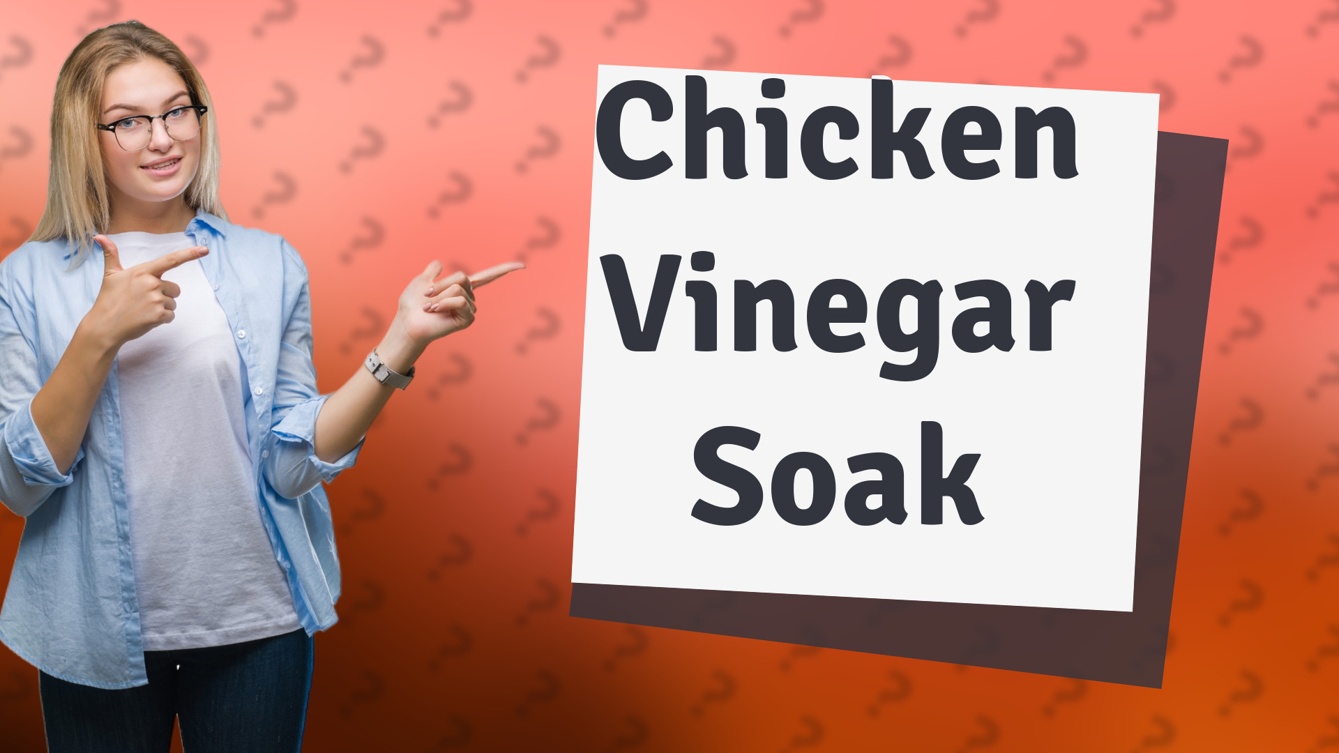 Chicken Vinegar Soak