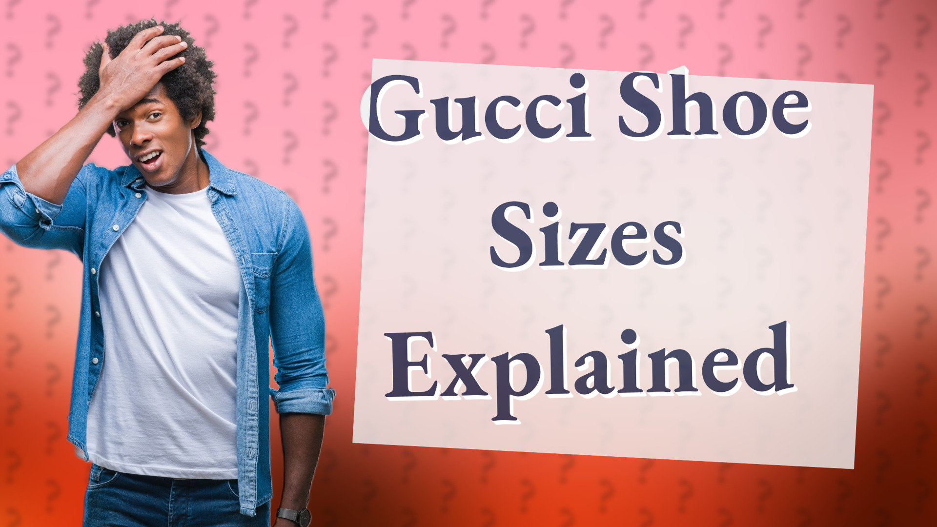 Gucci Shoe Sizes Explained