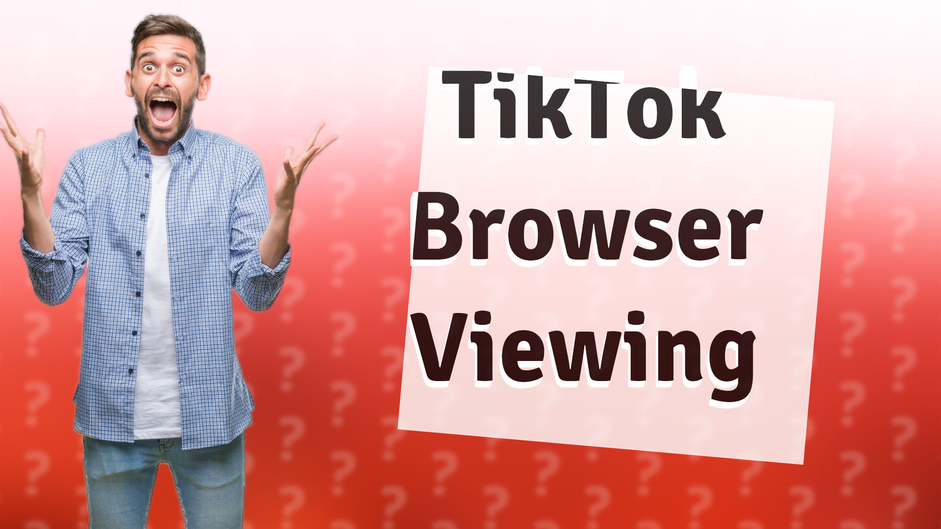 TikTok Browser Viewing