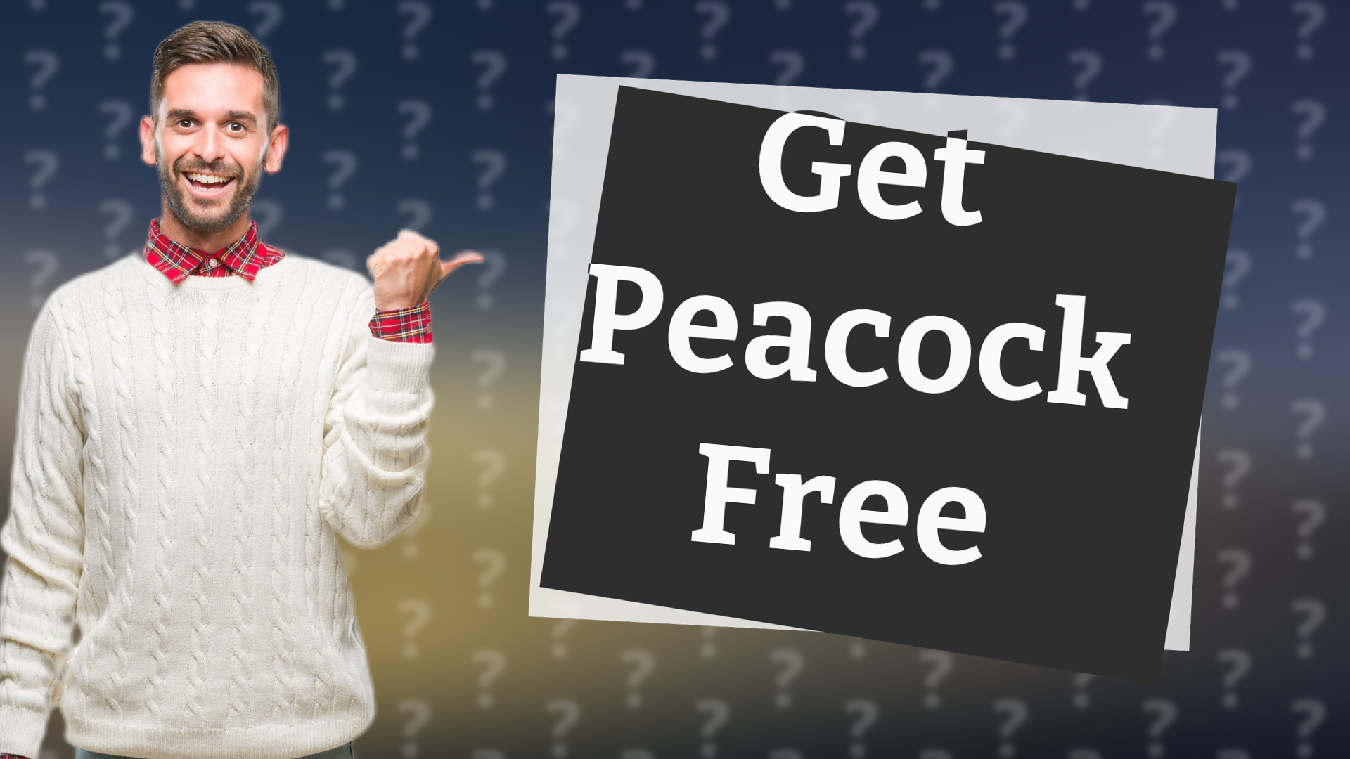 Get Peacock Free