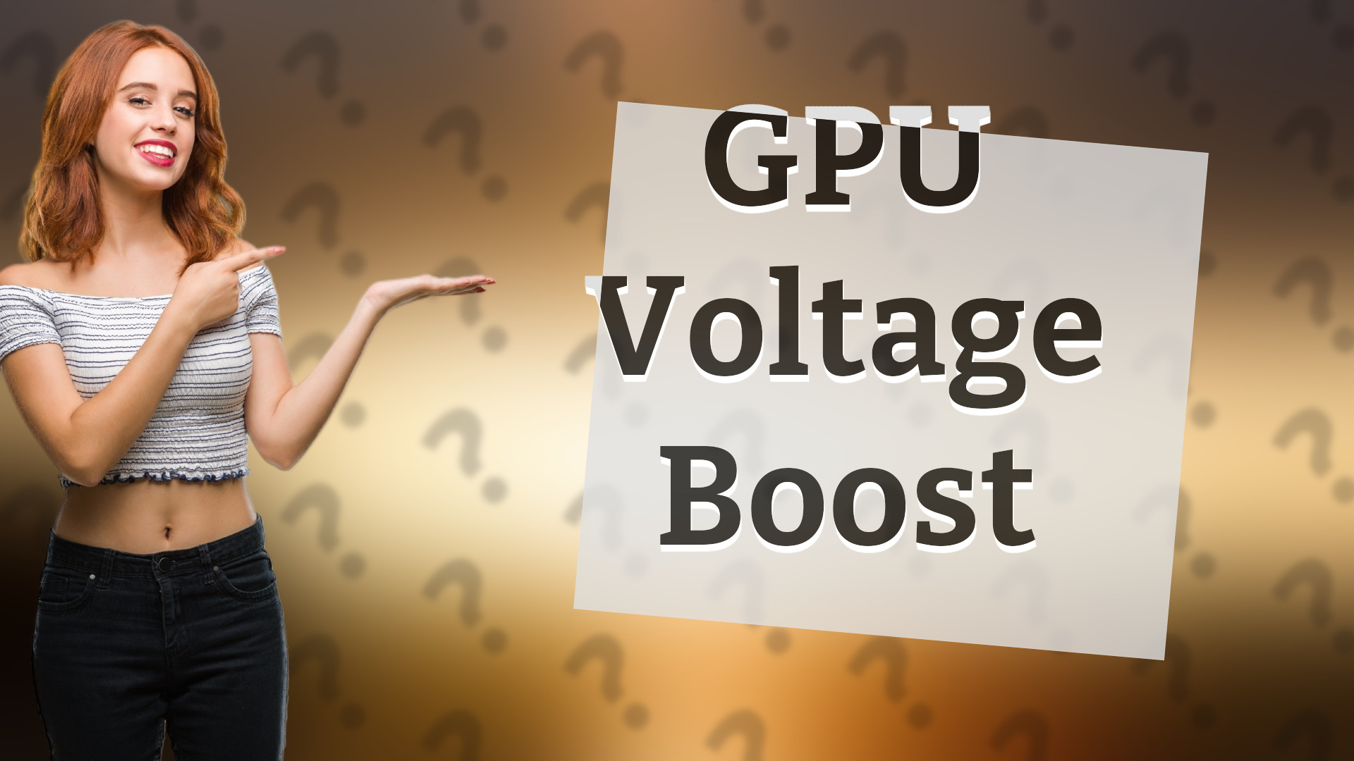 GPU Voltage Boost