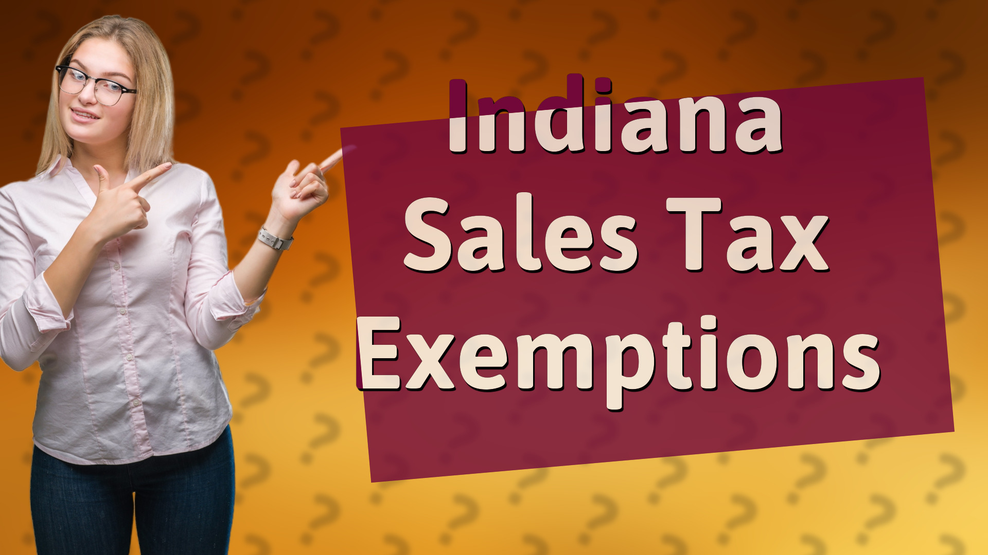 Indiana Sales Tax Exemptions