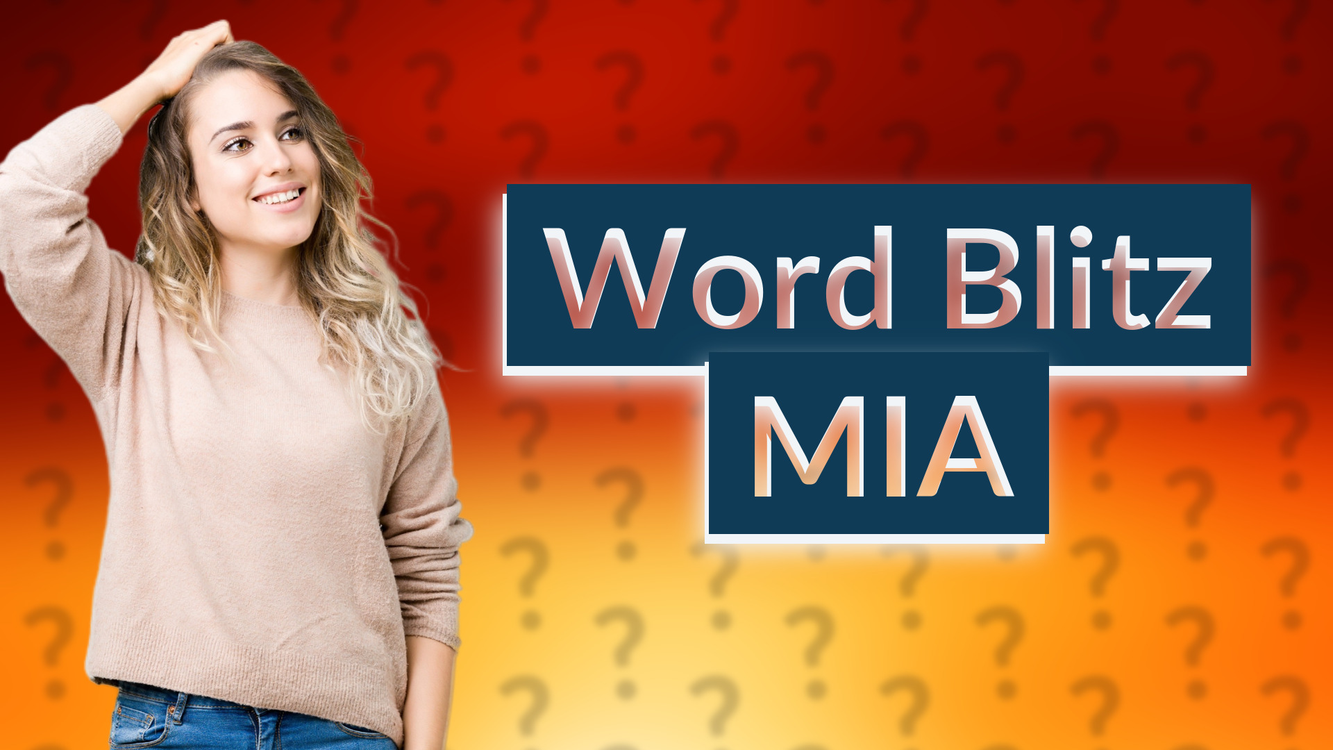 Word Blitz MIA