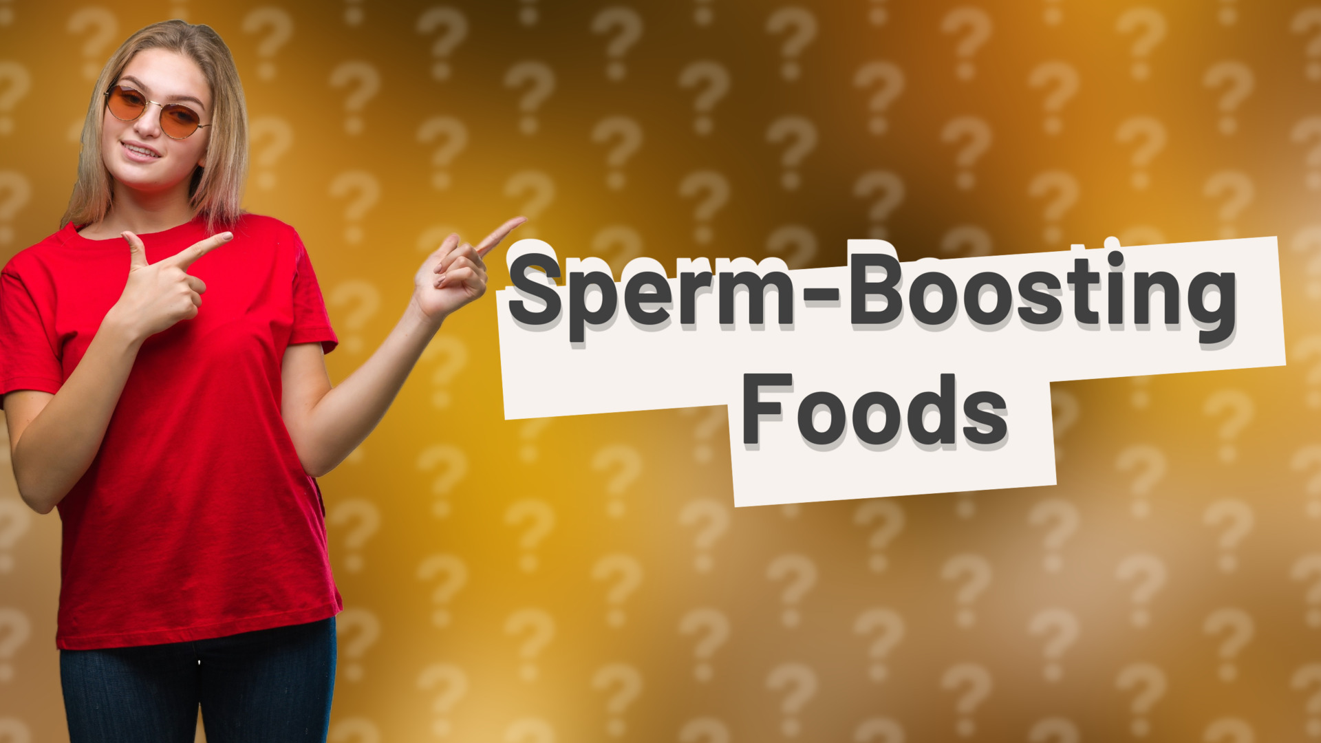 Sperm-Boosting Foods