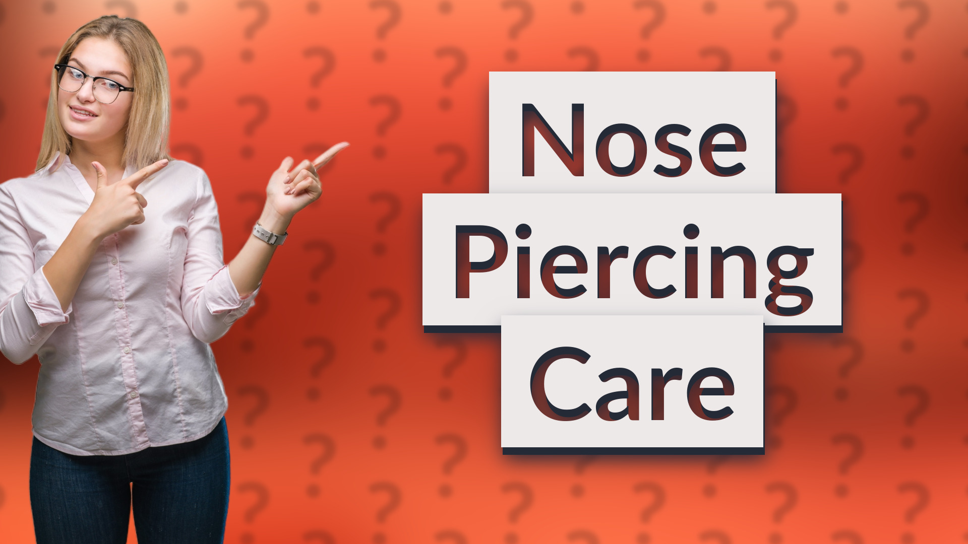 Nose Piercing Care