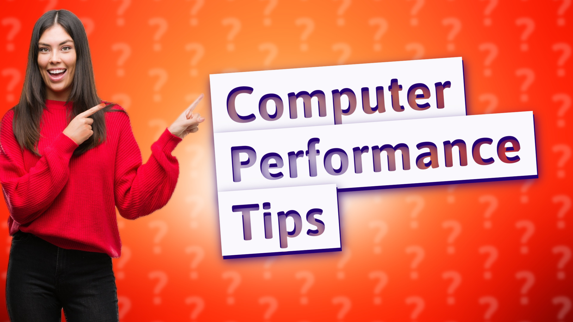Computer Performance Tips