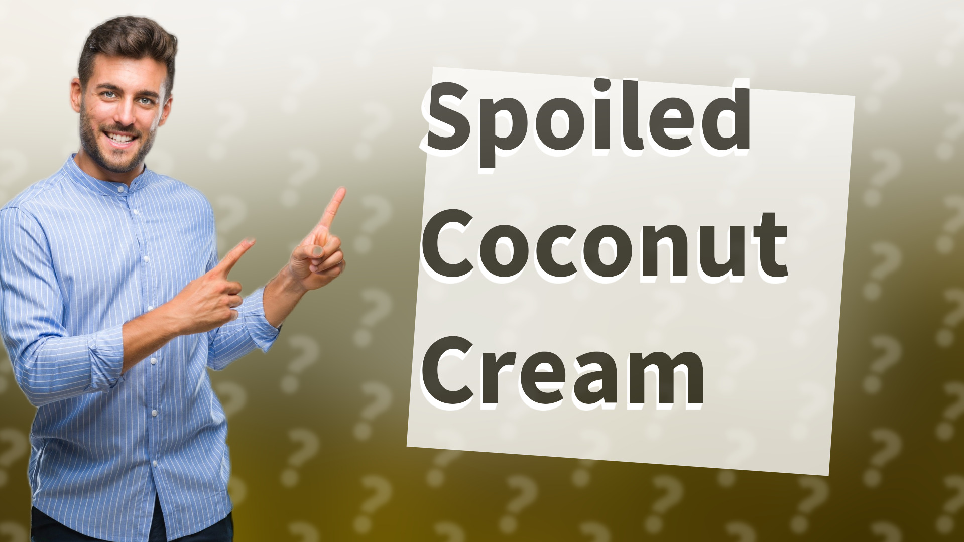 Spoiled Coconut Cream