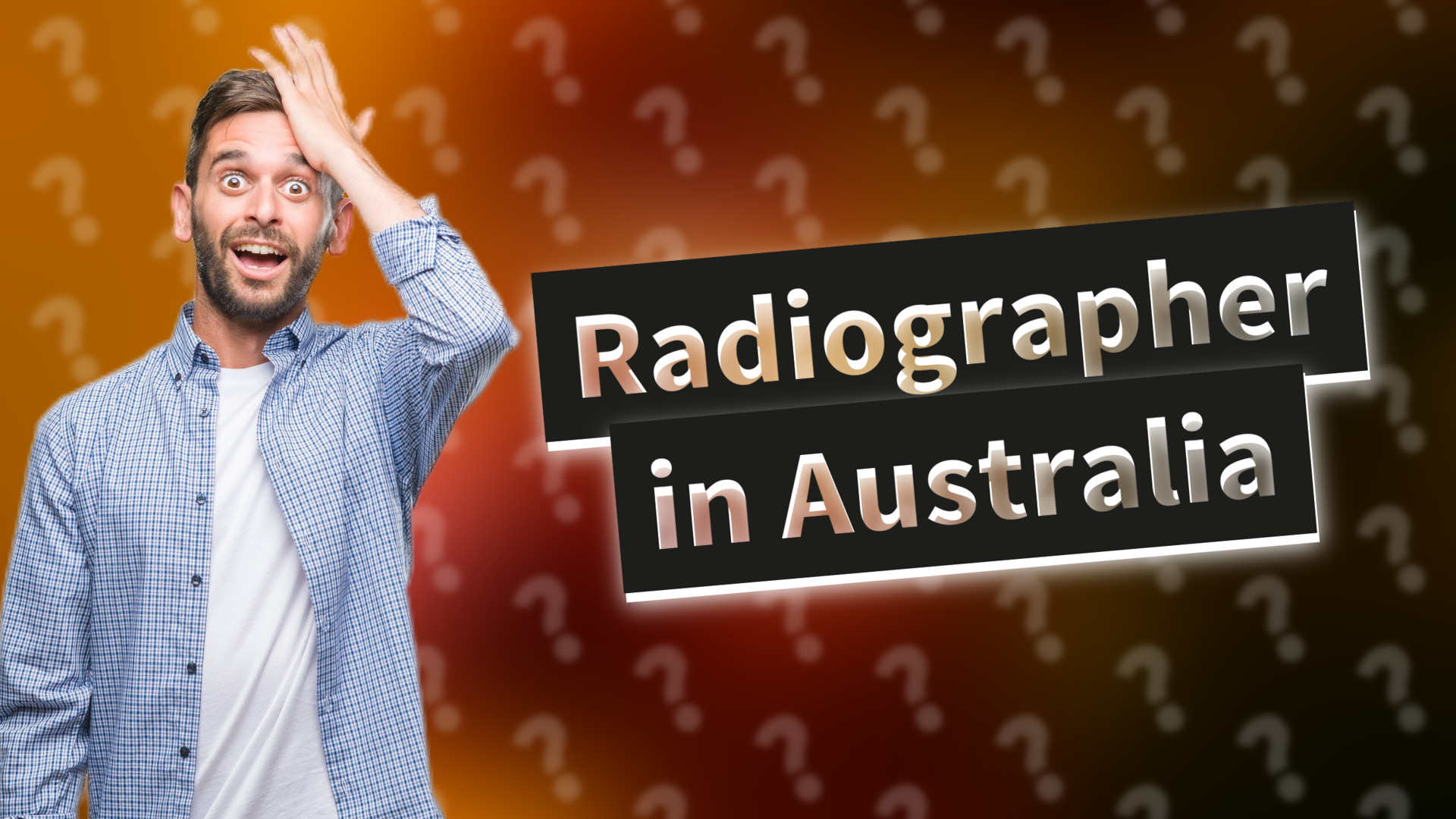 Radiographer in Australia