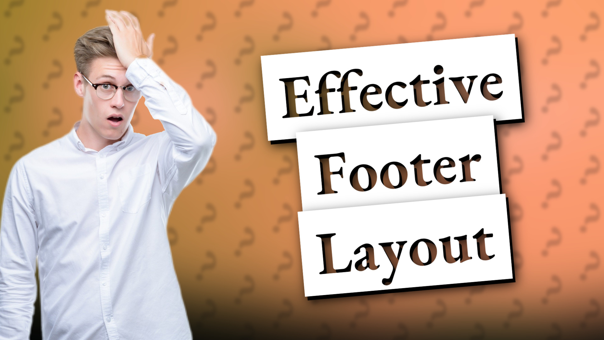 Effective Footer Layout