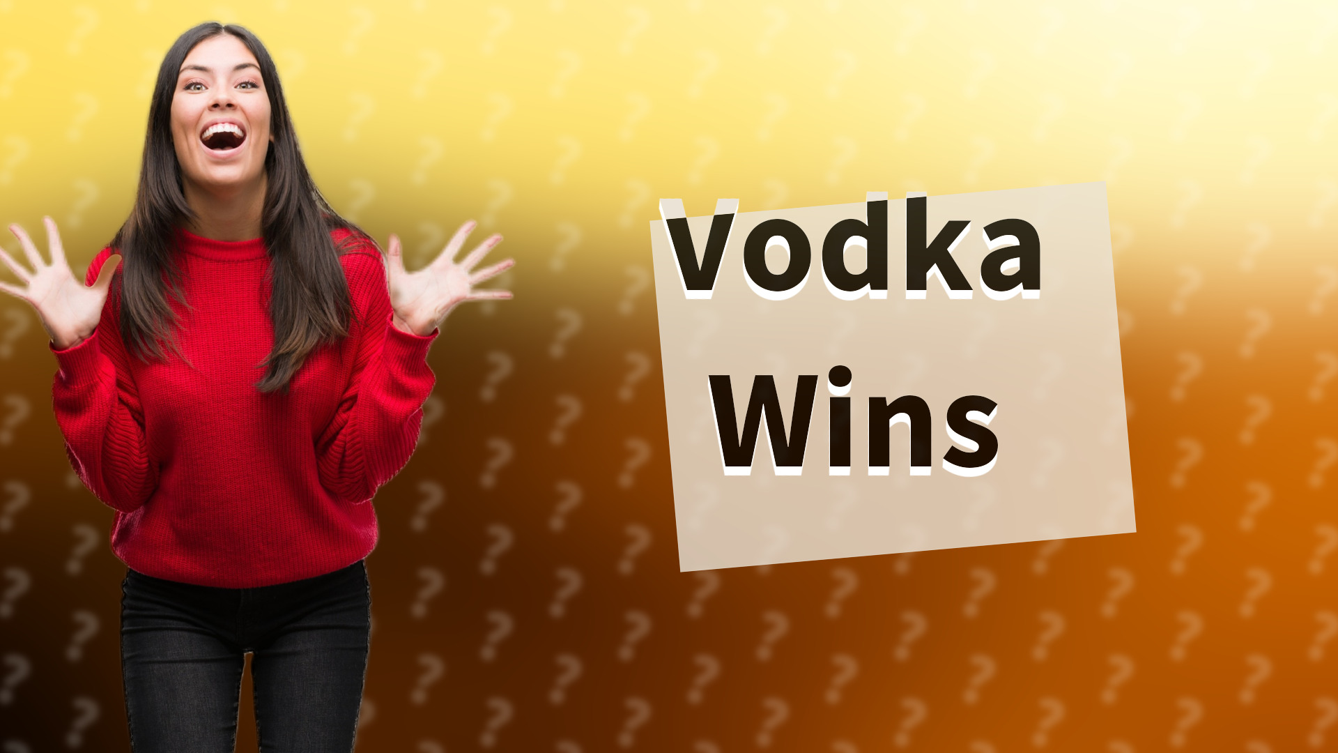 Vodka Wins